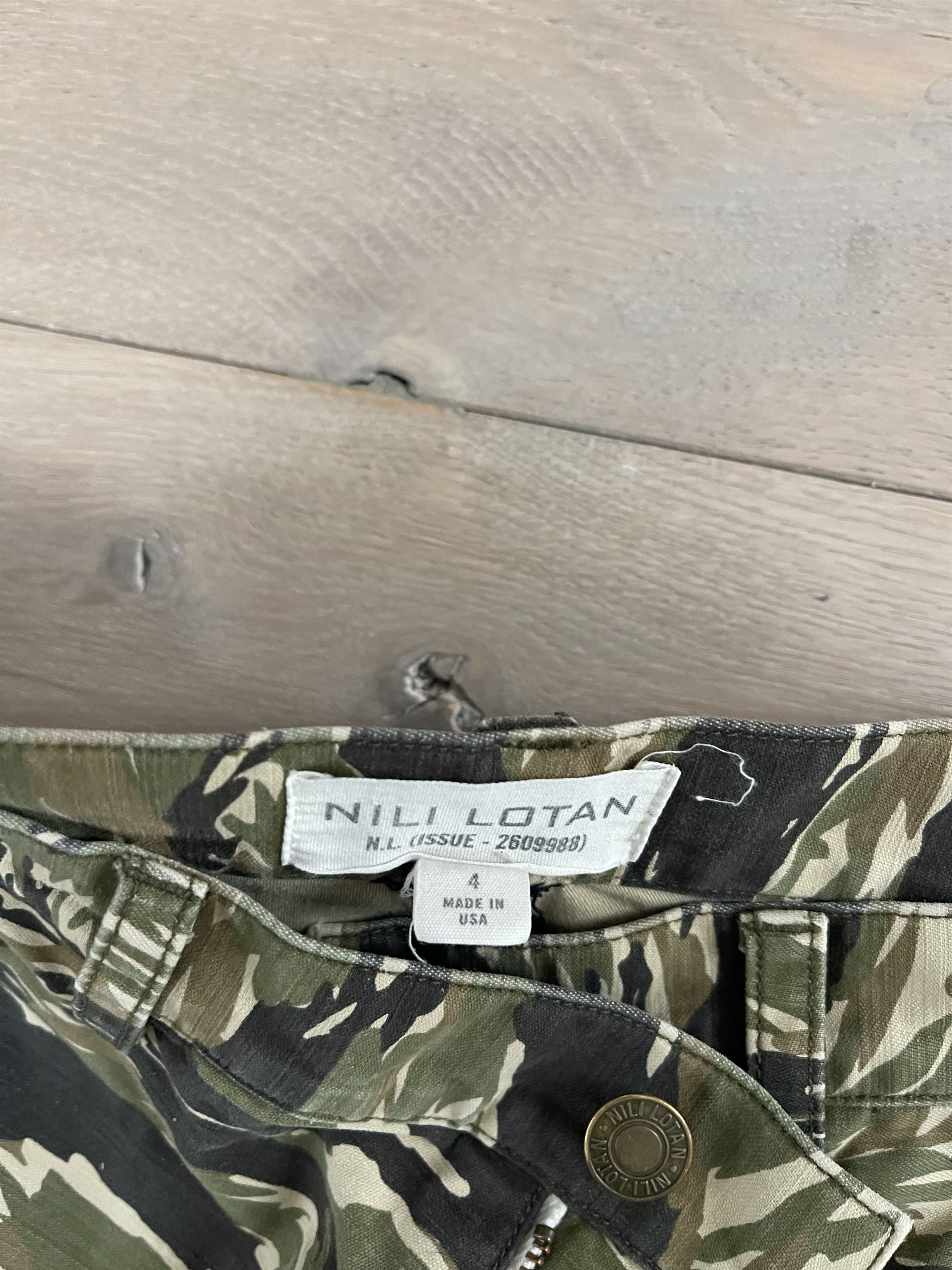 Nili Lotan Nili Lotan Army Cargo Shon Pants Size 27" / US 4 / IT 40 - 5 Thumbnail