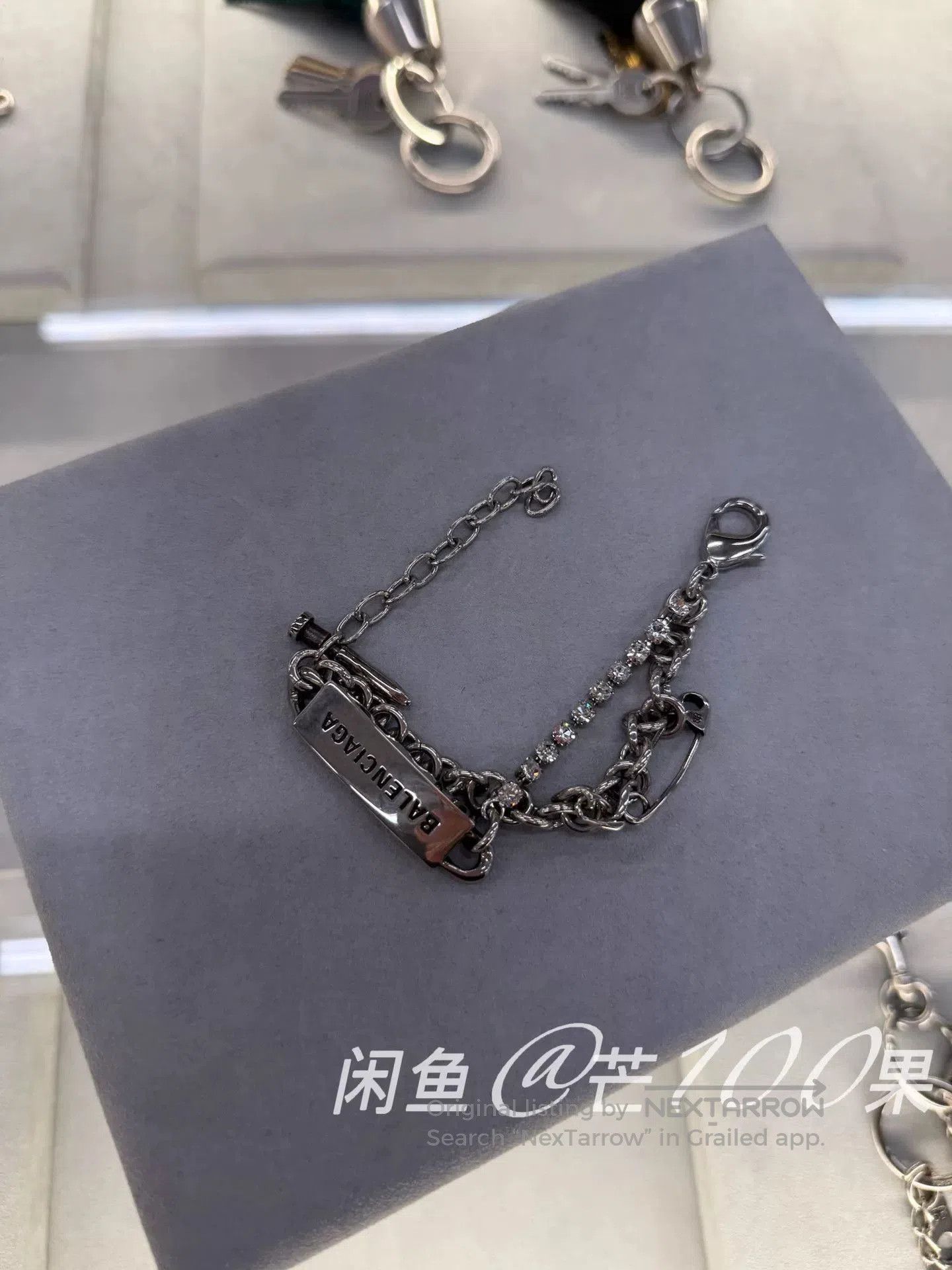 Balenciaga Balenciaga malibu ball bracelet | Grailed