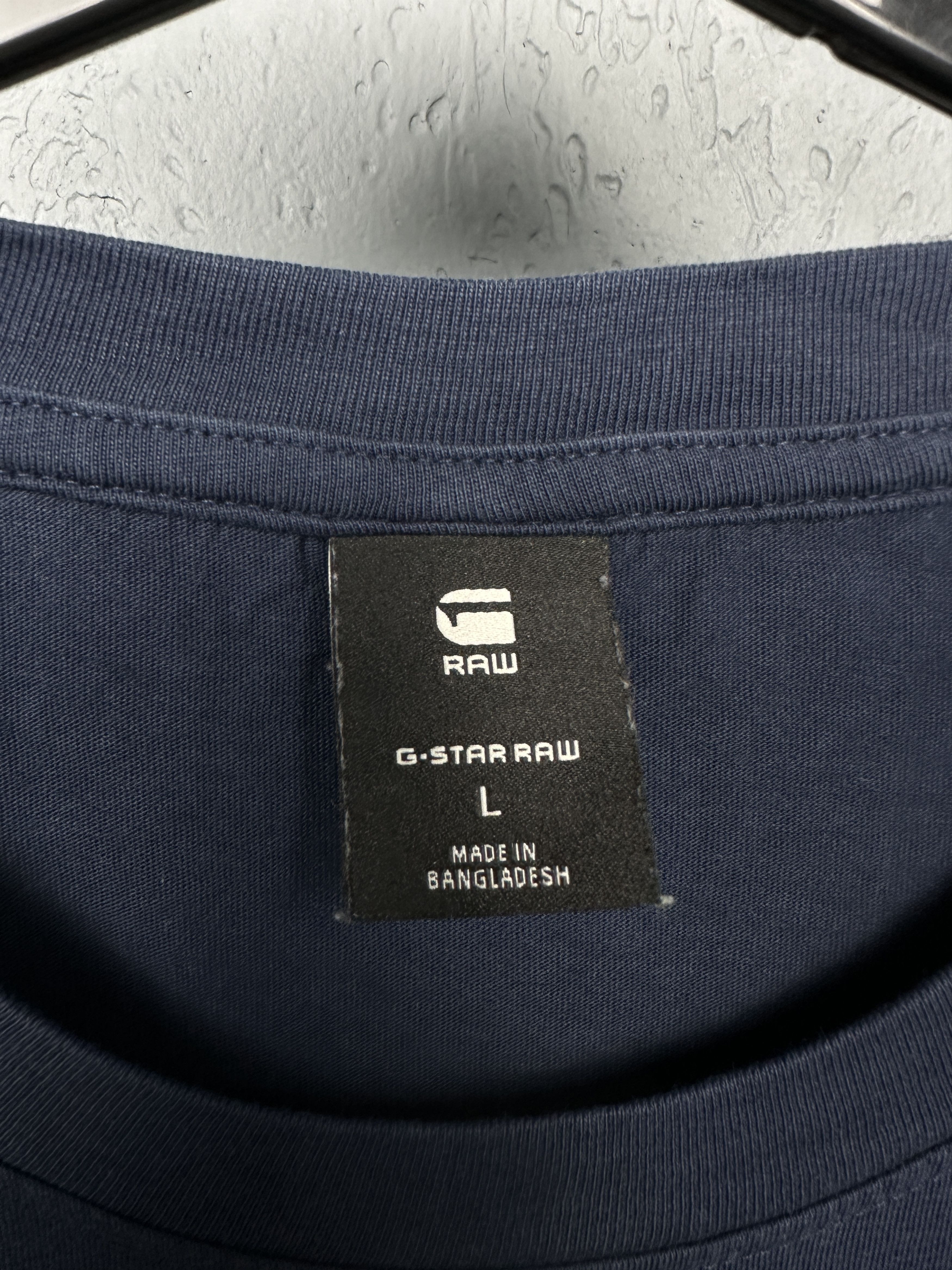 G-Star G Star Raw Mens Lash Crew Neck T-Shirt Size US L / EU 52-54 / 3 - 4 Thumbnail