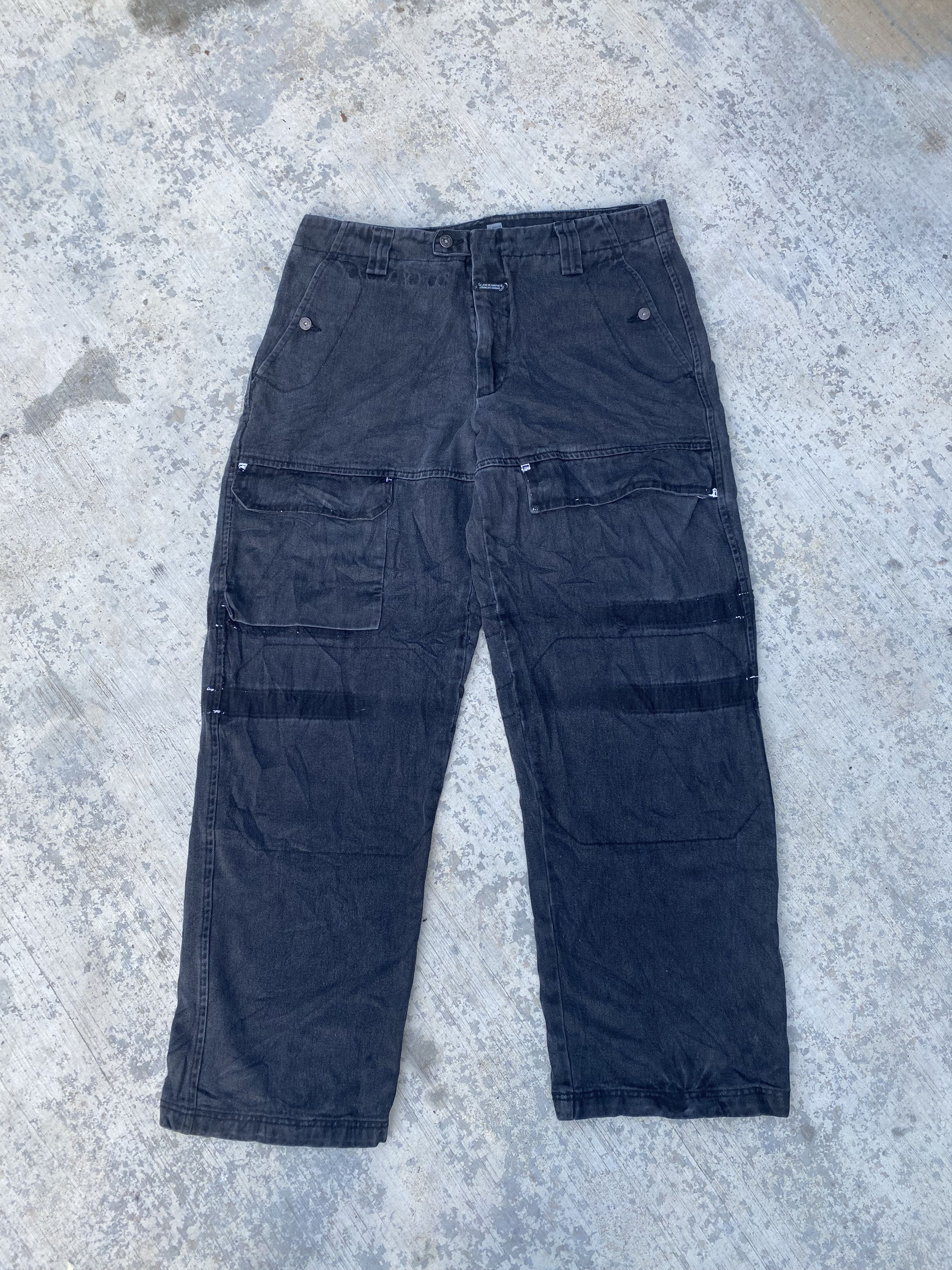 Marithe + Francois Girbaud Distressed Le Jeans Marithe Francois Girbaud Cargo Pants Size US 36 / EU 52 - 1 Thumbnail