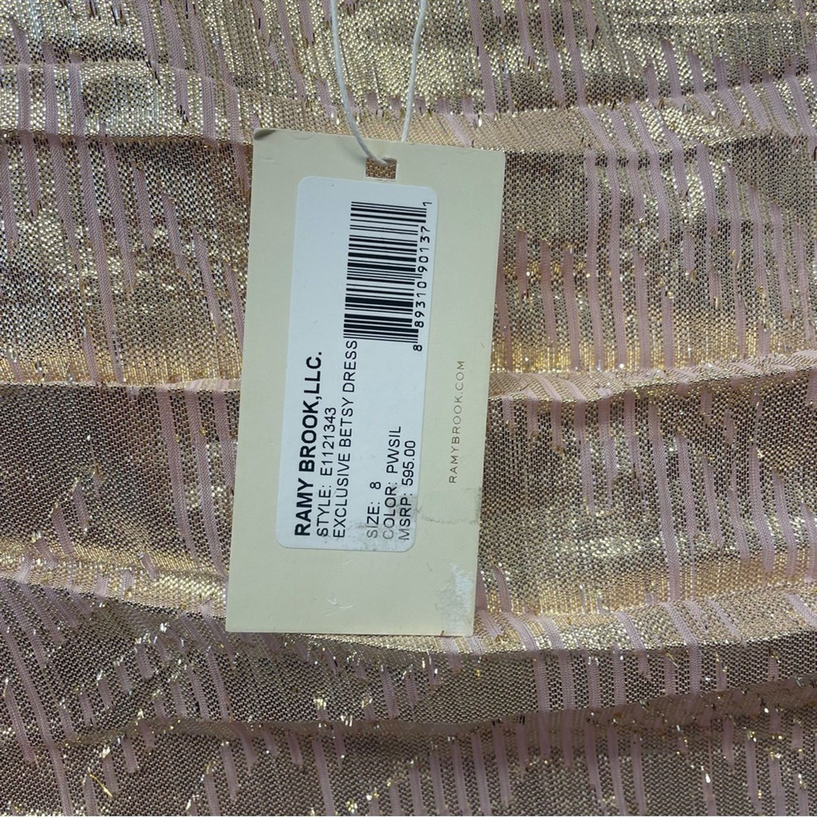 Ramy Brook NWT Ramy Brook Betsy Dress Powder Pink size 8 Size M / US 6-8 / IT 42-44 - 7 Thumbnail