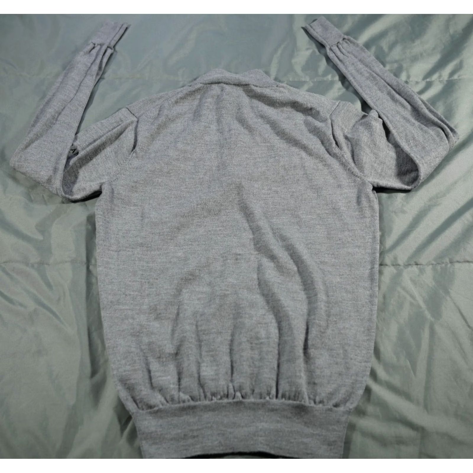 Peter Millar Peter Millar Sweater Mens Small Gray Crown Soft Marino Wool Silk Casual Active Size US S / EU 44-46 / 1 - 2 Thumbnail