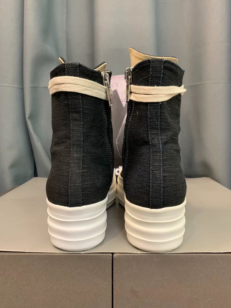 Rick Owens Rick Owens Waxed high-top double-layered sole shoe Size US 9 / EU 42 - 7 Thumbnail