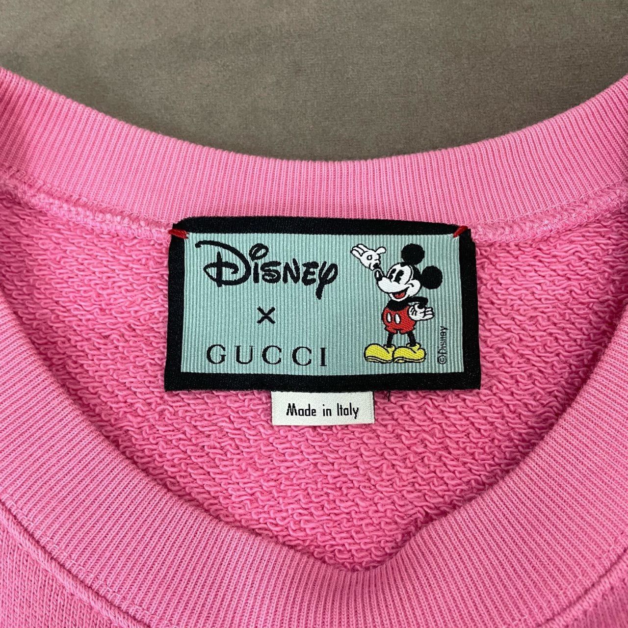 Gucci Gucci Pink Mickey Disney co-branded sweatshirt 2501-Nextarr Size US XS / EU 42 / 0 - 5 Thumbnail
