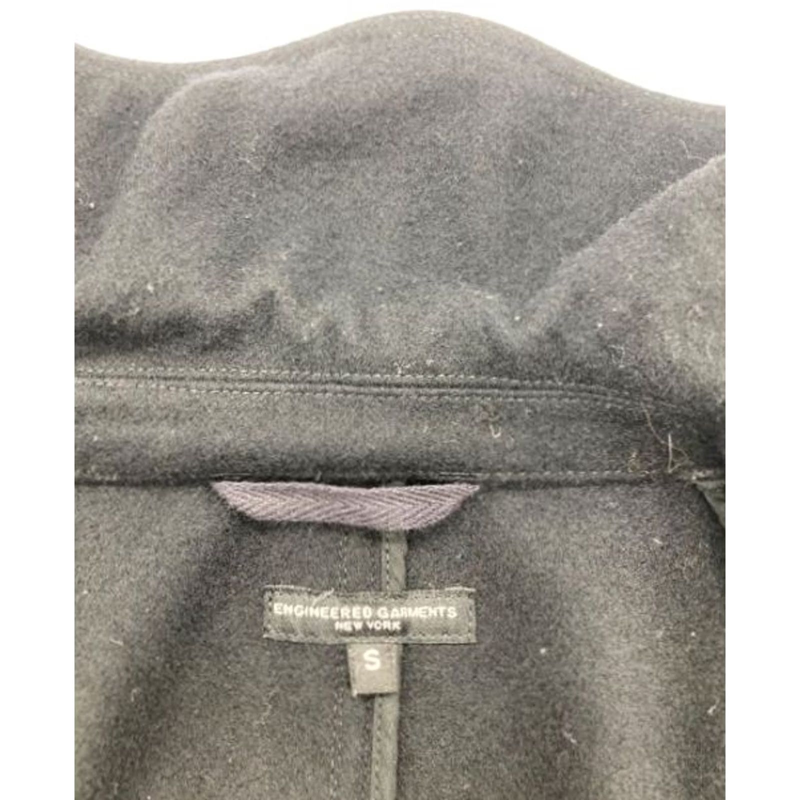 Engineered Garments ENGINEERED GARMENTS Pea Coat DOUBLE BREASTED SHAWL COLLAR Black Size S Men Size US S / EU 44-46 / 1 - 4 Thumbnail