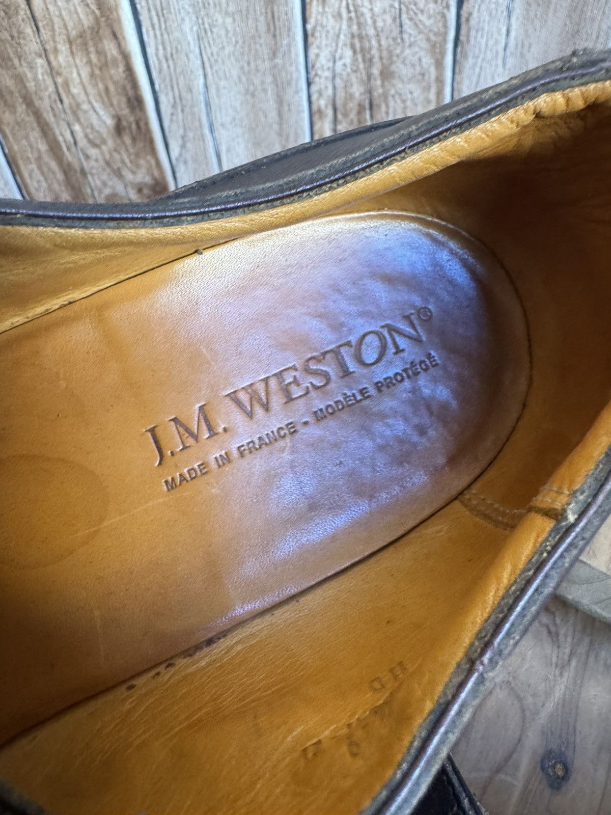 J.M. Weston 641 Gold derby Size US 12 / EU 45 - 7 Thumbnail