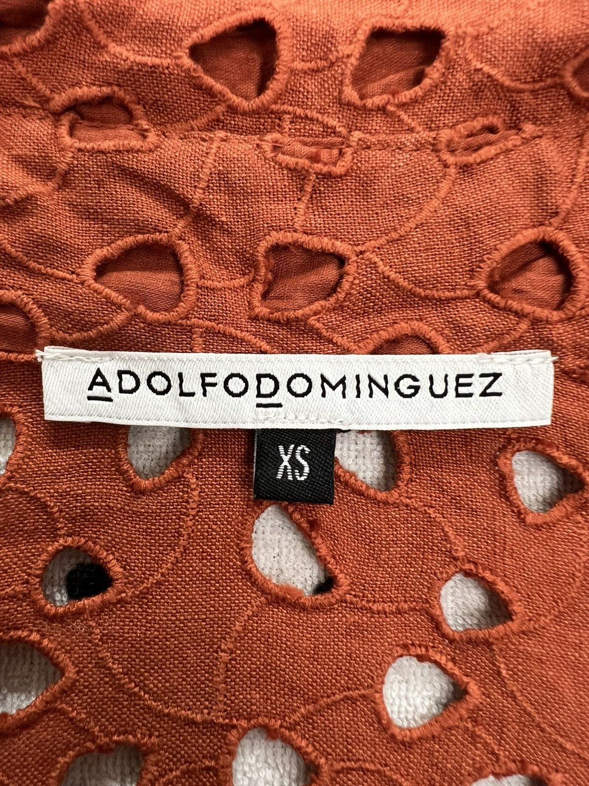 Adolfo Dominguez Adolfo Dominguez Cutwork Blouse Size XS / US 0-2 / IT 36-38 - 5 Thumbnail