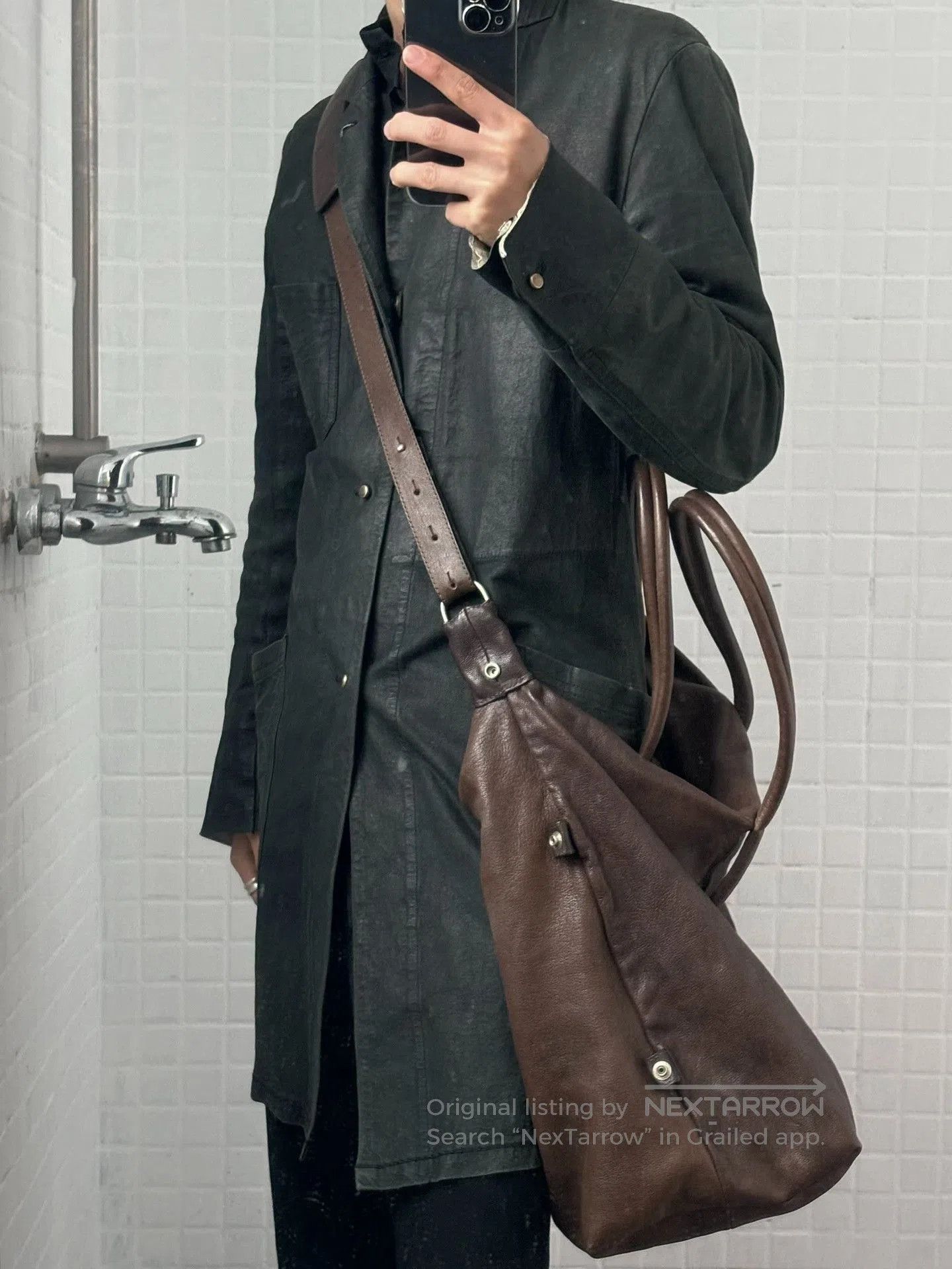 Maison Margiela maison martin margiela camel leather travel bag. Size ONE SIZE - 2 Thumbnail