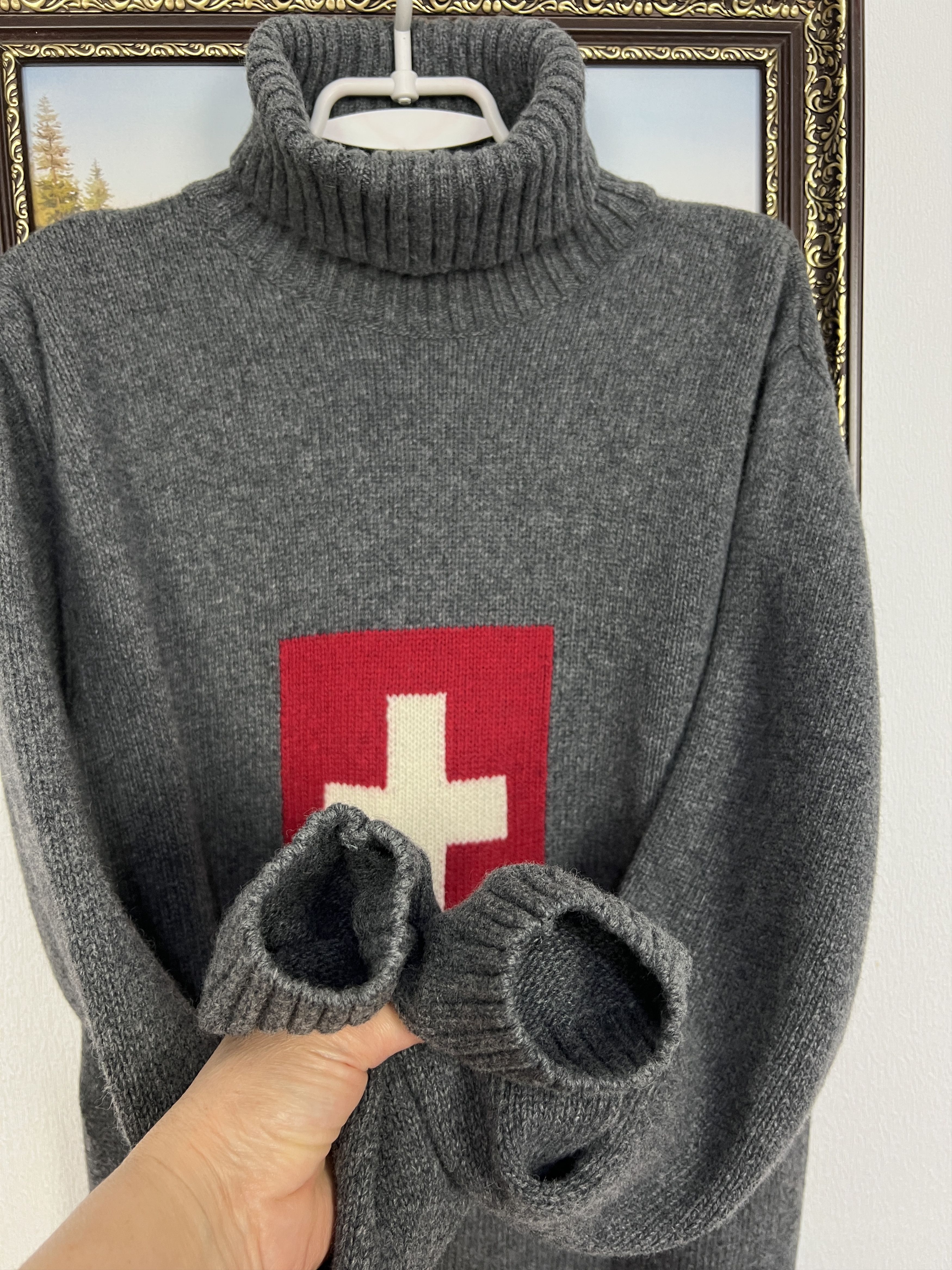 Strellson Swiss Strellson Swiss Cross Sweater Jumper Pullover Rare Size US XL / EU 56 / 4 - 4 Thumbnail