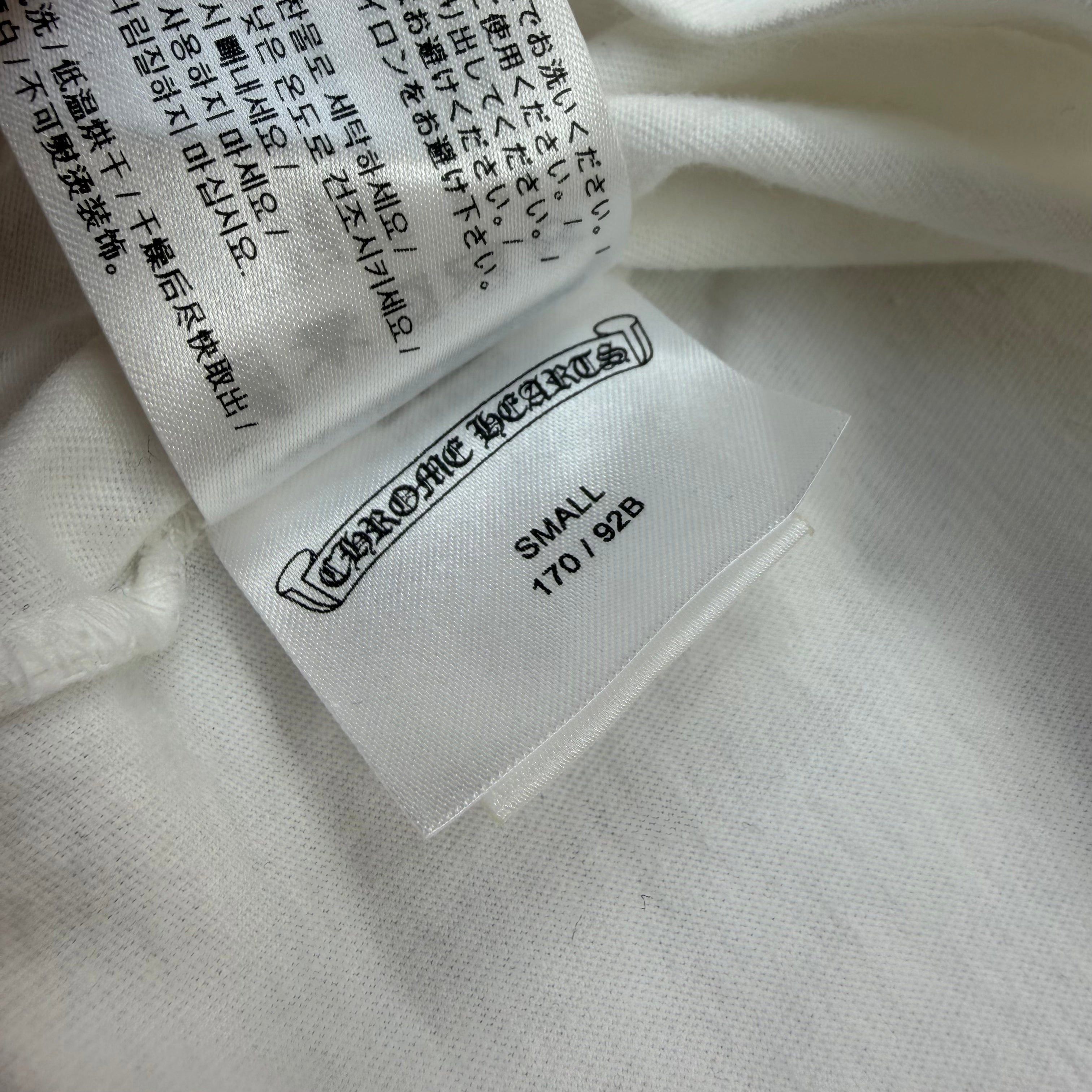 Chrome Hearts Chrome Hearts White Welcome to Vegas Tee Small Size US S / EU 44-46 / 1 - 6 Thumbnail