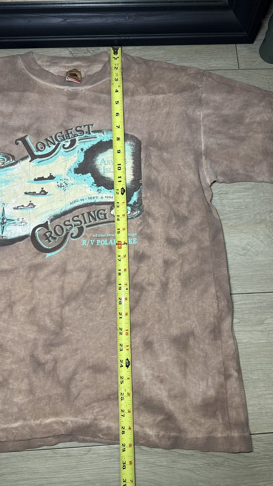 Other Vintage 1990s Longest CrossingOf Drake Passing Single Stitch Size US XL / EU 56 / 4 - 5 Thumbnail