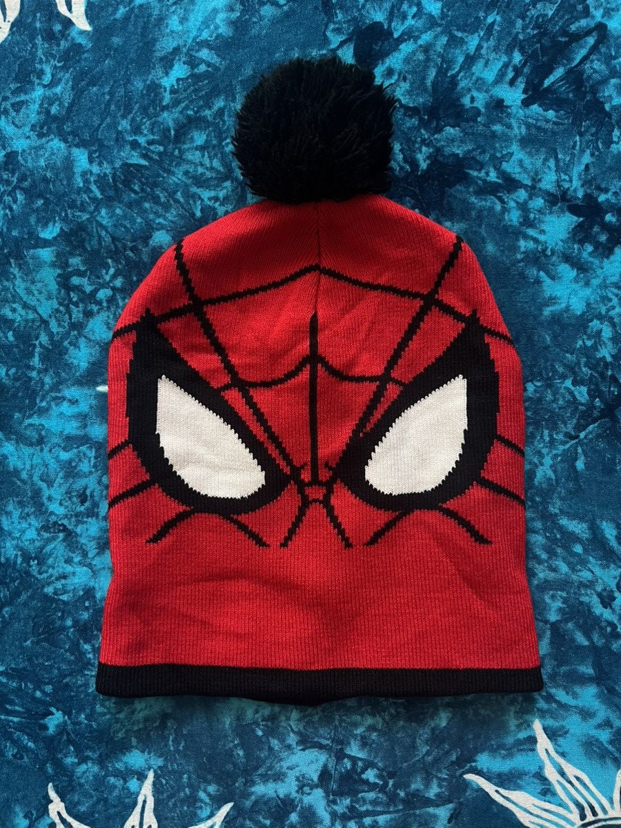 Hat Club Y2K Spider Man Hat beanie Big Logo Size ONE SIZE - 7 Thumbnail