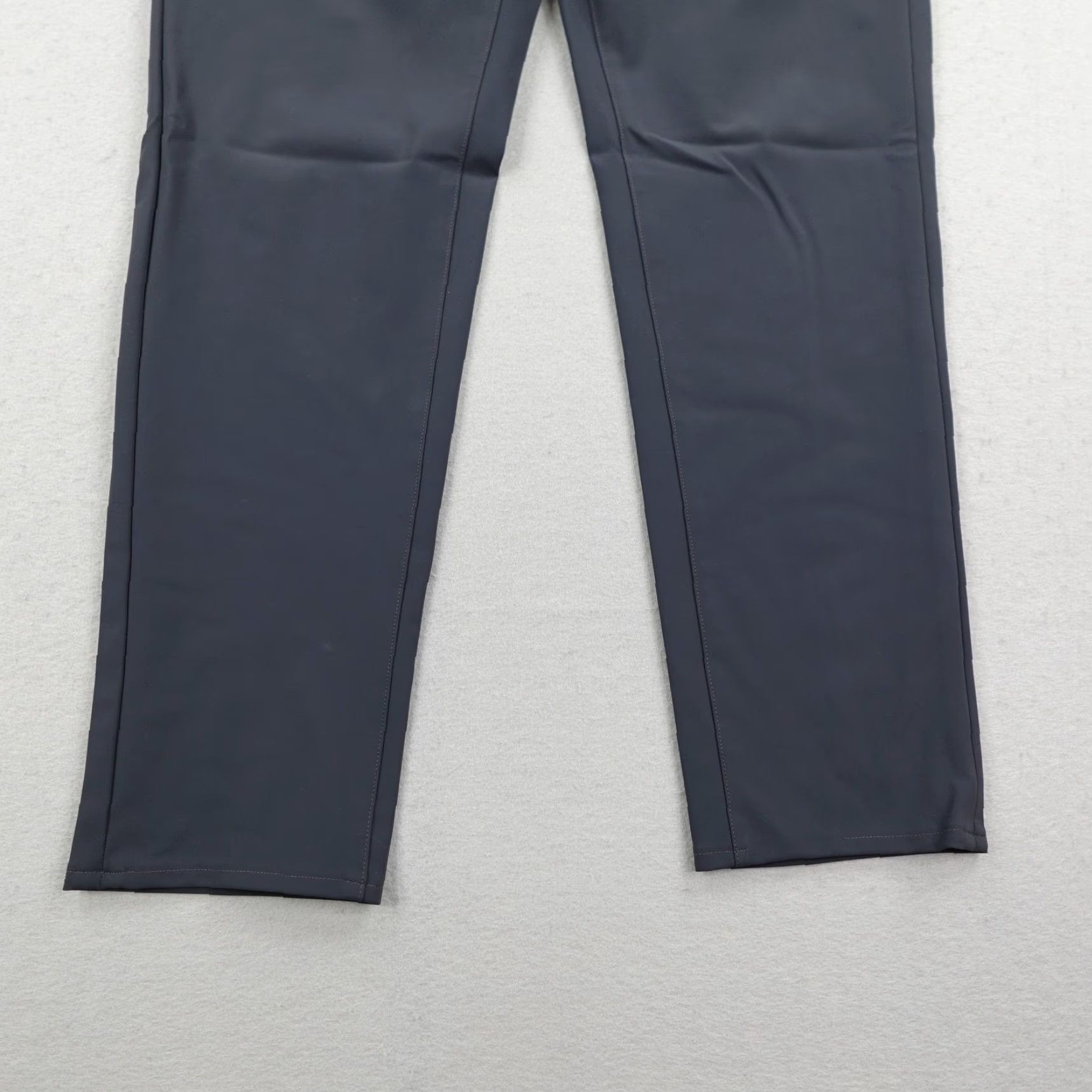 Proper Cloth PROPER CLOTH PANTS Mens 38x30 Milano Performance Knit Chino Slacks Straight Leg Gray Regular 38 30 Business Casual Formal Travel Workwear Mens Size US 38 / EU 54 - 3 Thumbnail