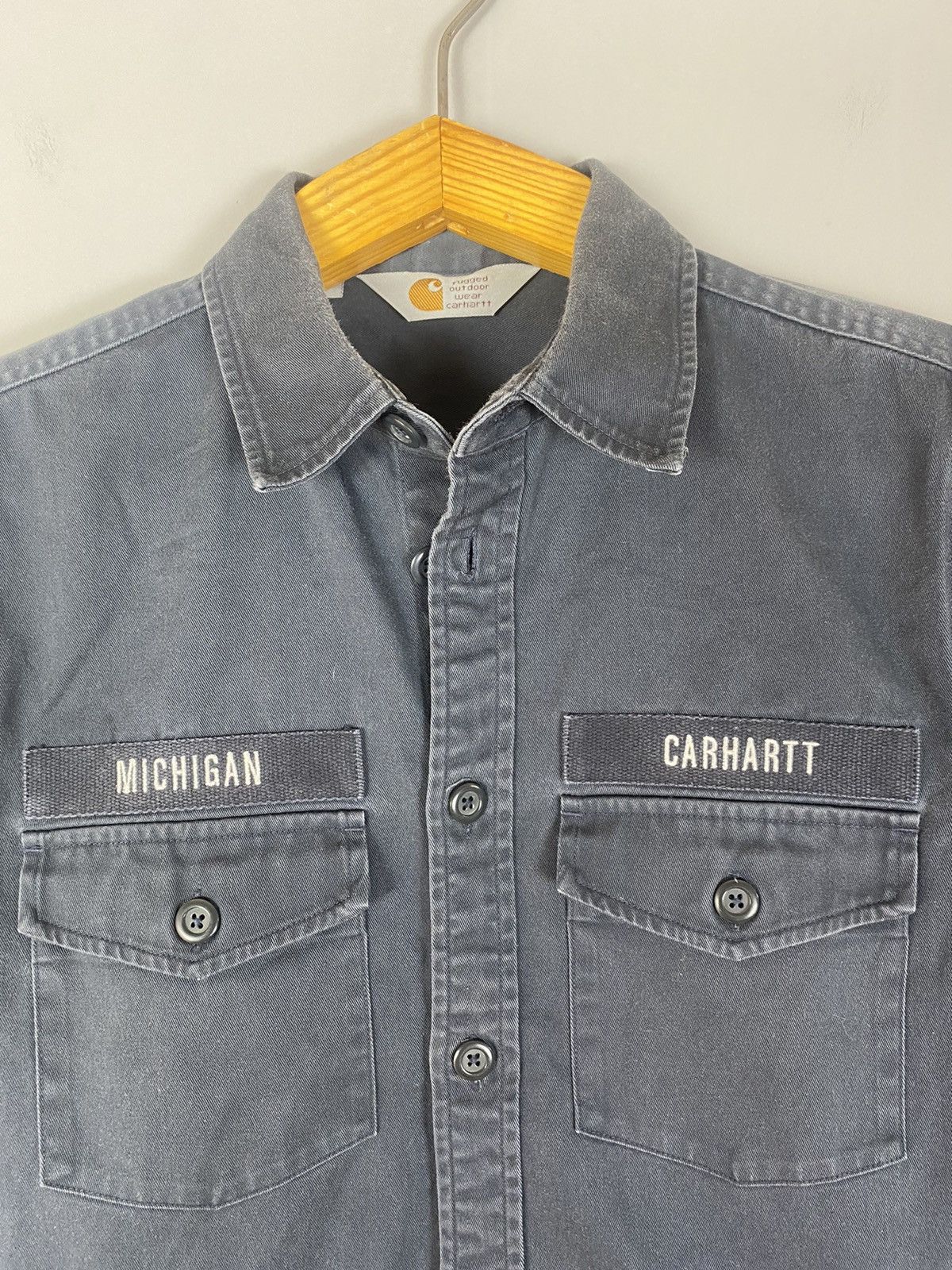 Carhartt Vintage Carhartt Michigan shirt Size US M / EU 48-50 / 2 - 5 Thumbnail