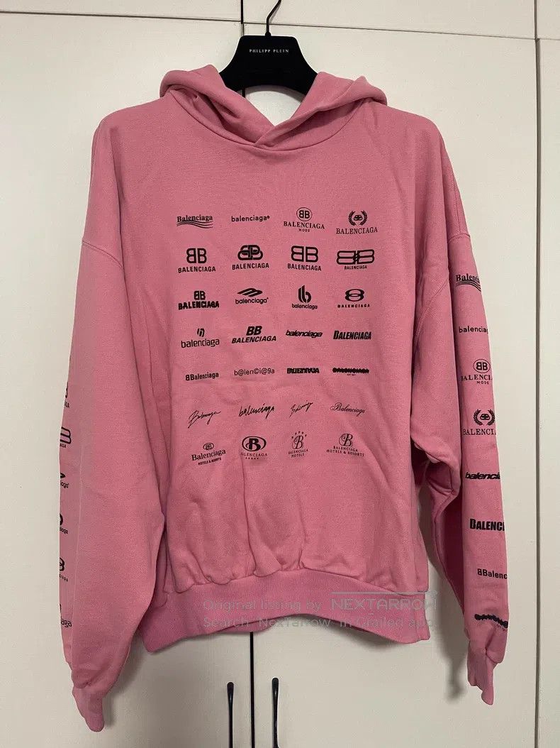 Balenciaga Balenciaga Logo Letter Print Hoodie Size US XS / EU 42 / 0 - 1 Thumbnail