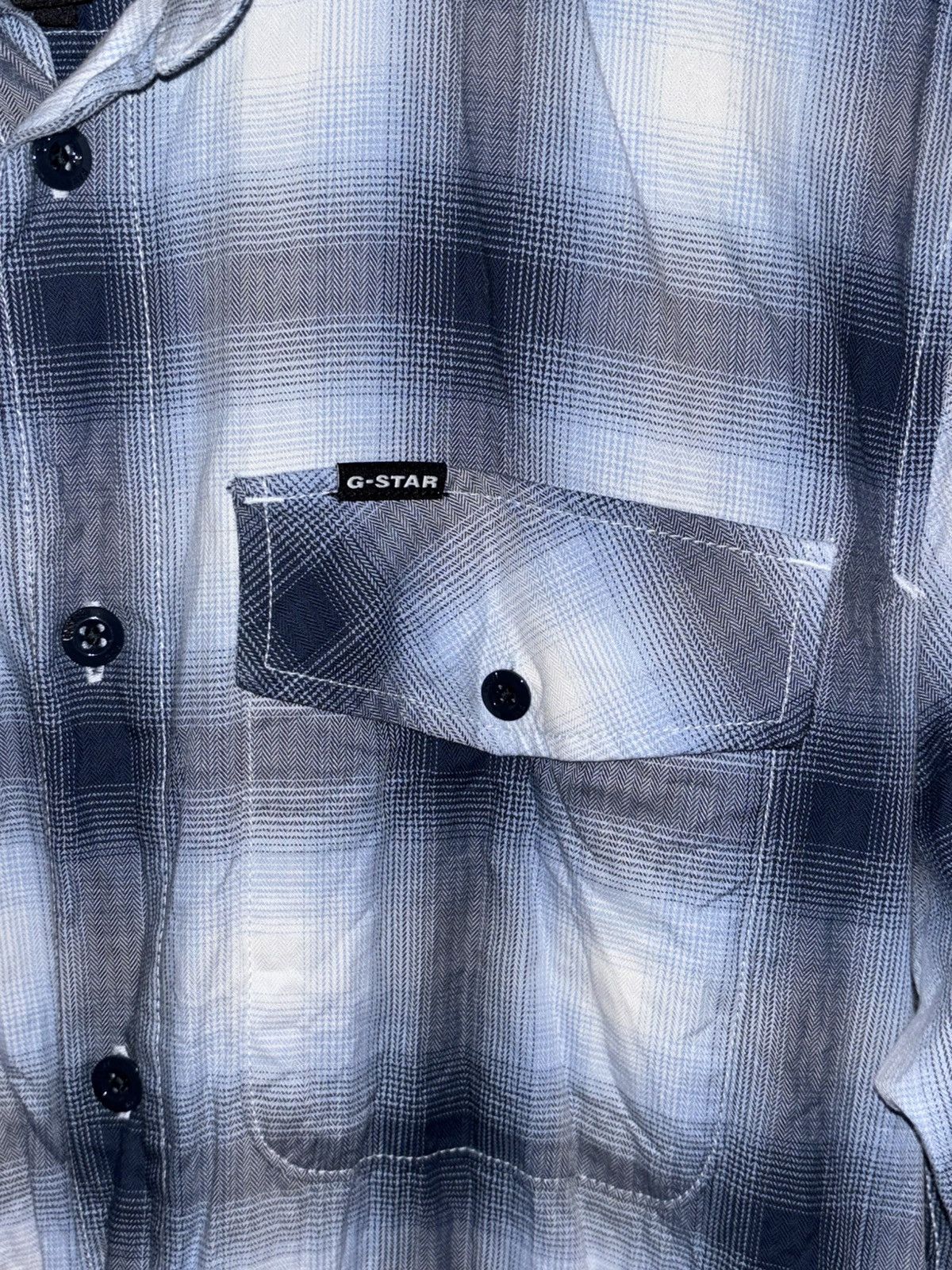 G-Star G Star Raw Blue Button up Size US M / EU 48-50 / 2 - 3 Thumbnail