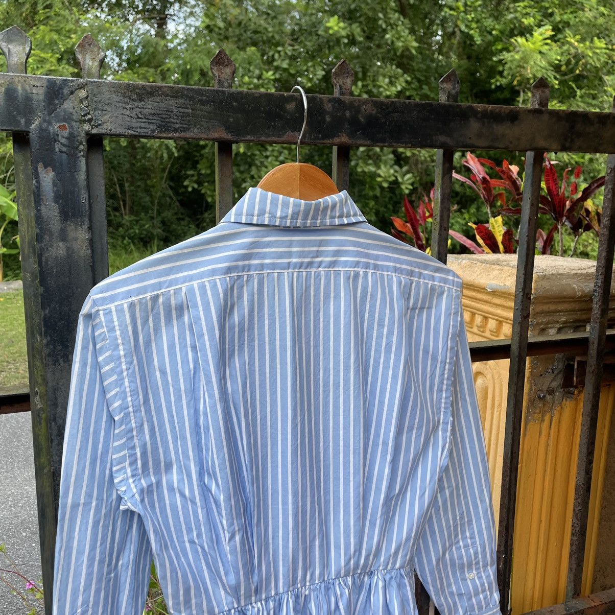 Ralph Lauren 🔥Ralph Lauren Striped Dress Buttons Shirts Minimalist Wear Size S / US 4 / IT 40 - 3 Thumbnail