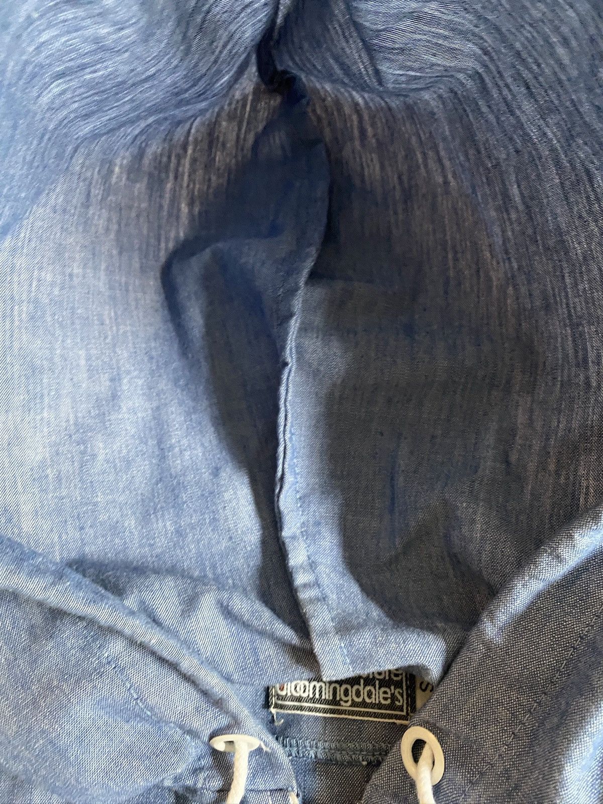 Bloomingdale's Vintage 80’s Bloomingdale’s Blue Full Zip Light Hood Jacket Size US S / EU 44-46 / 1 - 11 Thumbnail