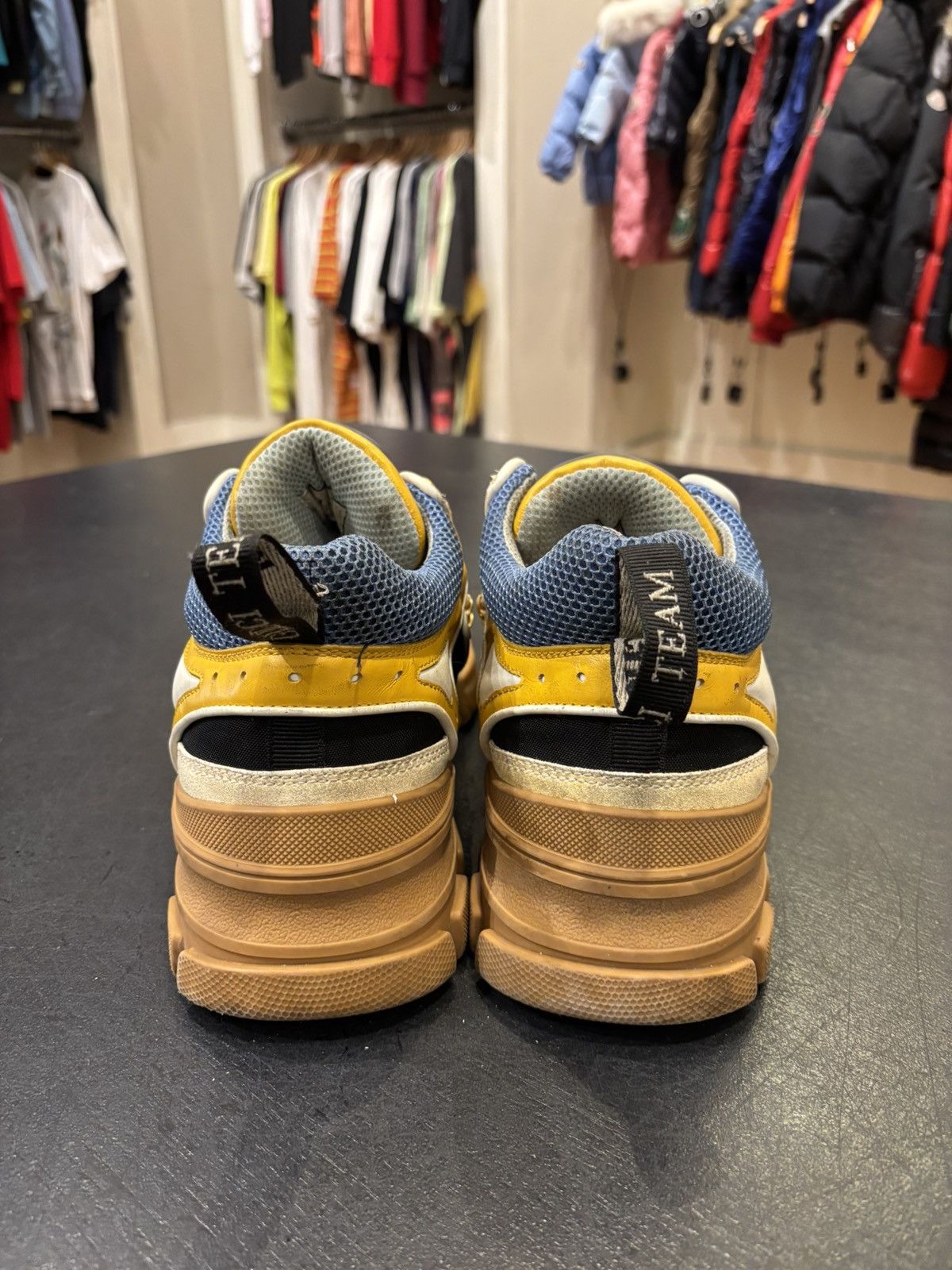 Gucci Gucci Flashtrek Brown Size US 11 / EU 44 - 5 Thumbnail