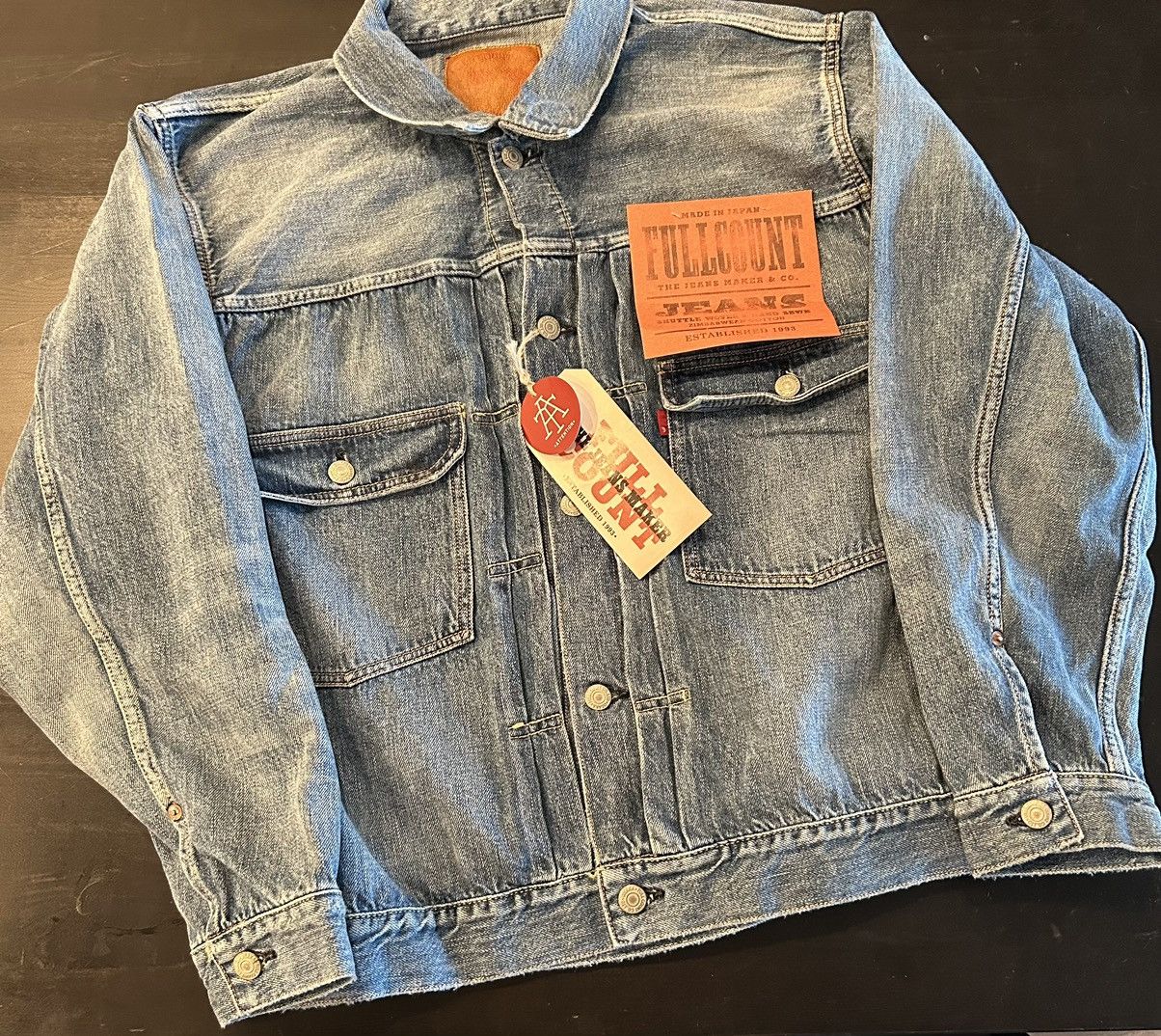 Full Count & Co. FULLCOUNT 2102SS Type 2 Dartford Jacket Size 44 (XXL) Size US XXL / EU 58 / 5 - 4 Thumbnail