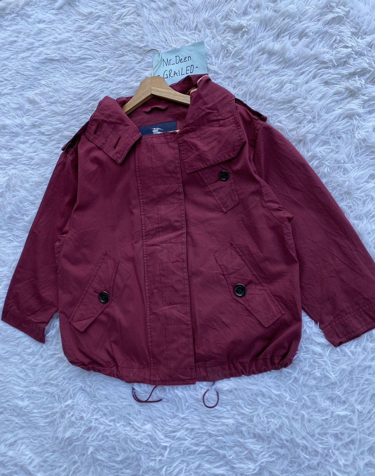 Burberry Rare Burberry Nylon Jacket/Windbreaker Size US M / EU 48-50 / 2 - 3 Thumbnail