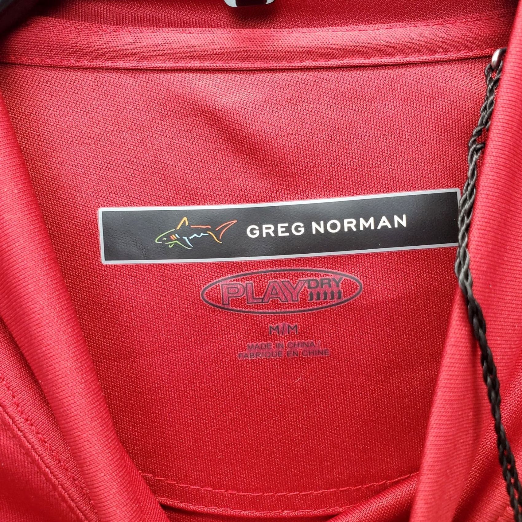 Vintage Greg Norman Activewear Shirt Mens M Golf Performance Stretch Play Dry G7XSK965 Size US M / EU 48-50 / 2 - 6 Thumbnail