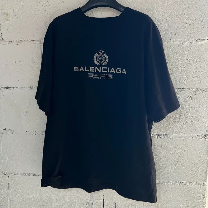 Balenciaga Balenciaga Black Short Sleeve T-Shirt - dmc Size US XXL / EU 58 / 5 - 1 Thumbnail