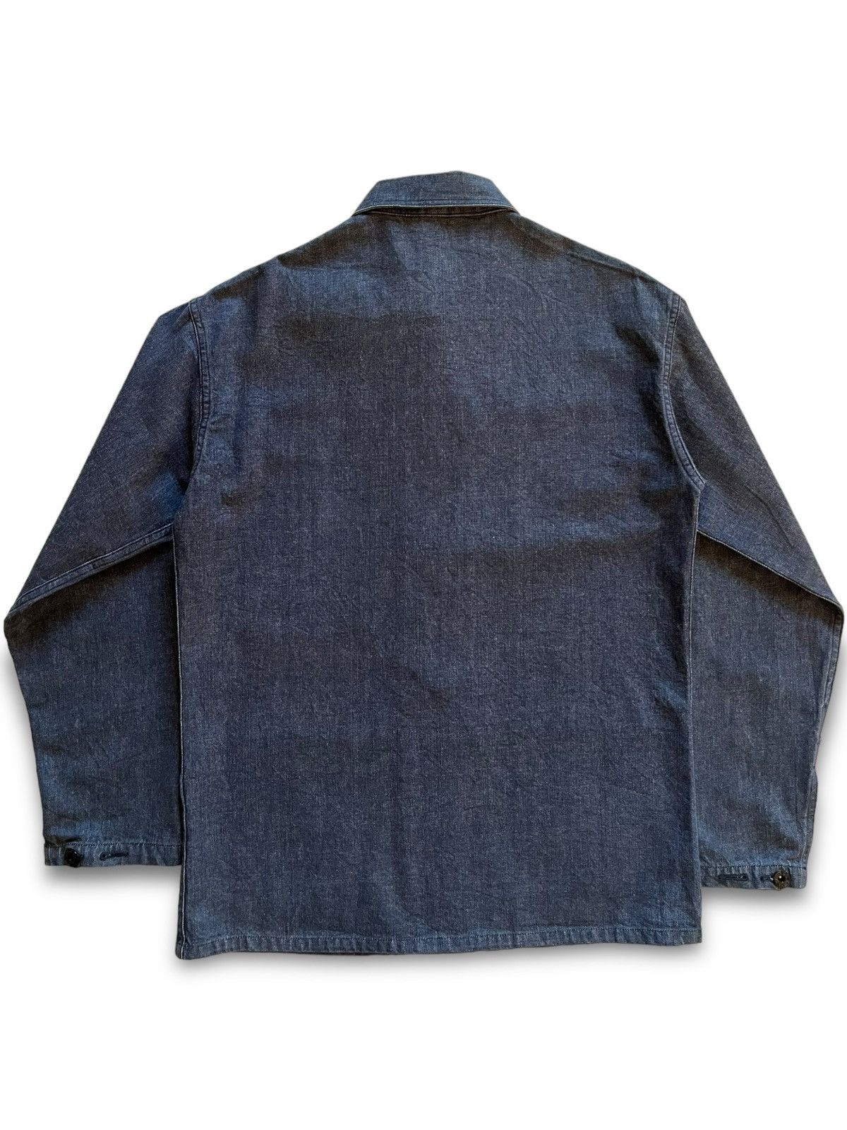 Avirex Vintage Avirex Usa Sanforized Chore Style Light Denim Jacket Size US M / EU 48-50 / 2 - 2 Thumbnail