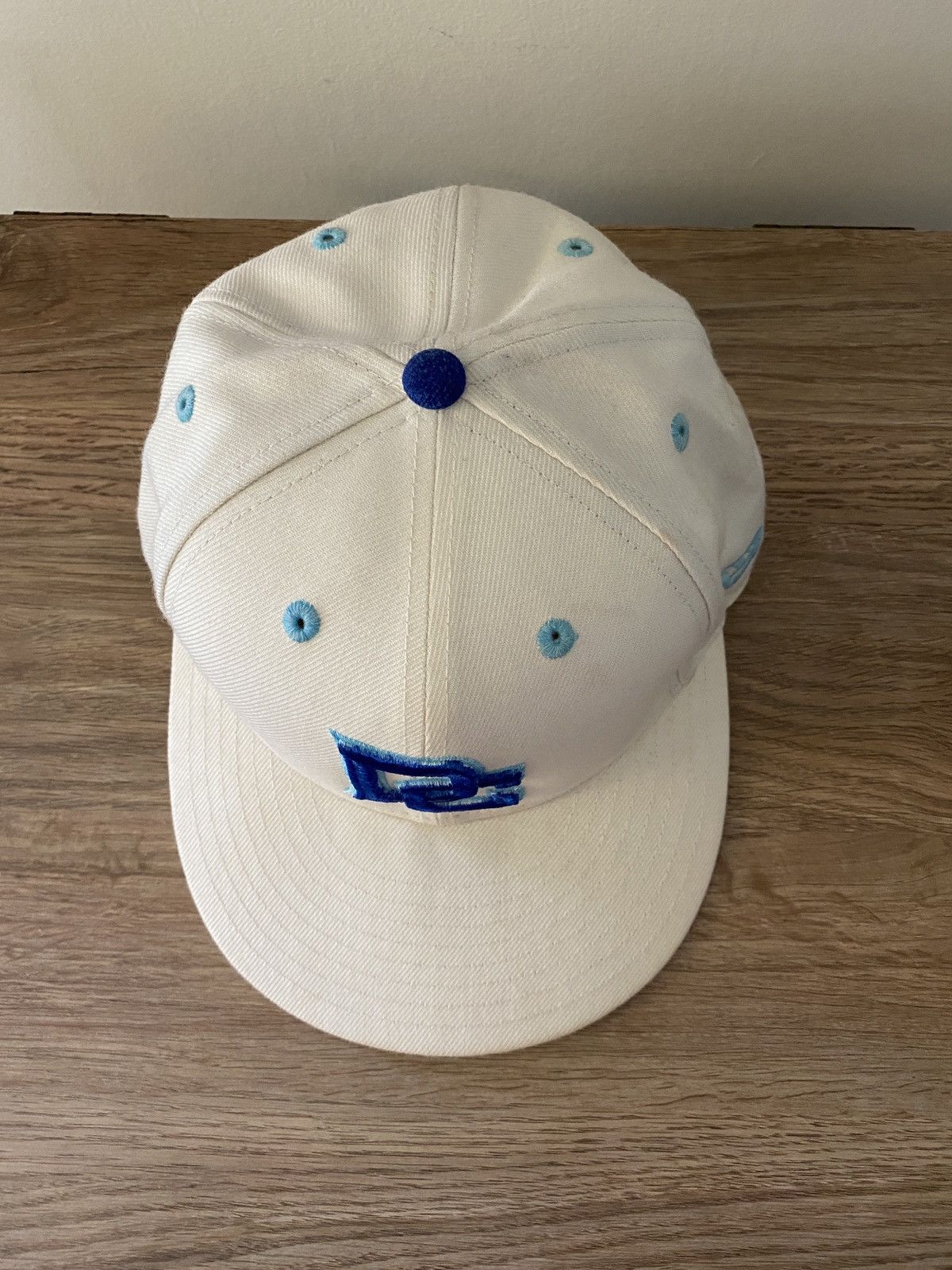 New Era Washington Nationals New Era DC White Blue Fitted Cap Hat 7 Size ONE SIZE - 6 Thumbnail