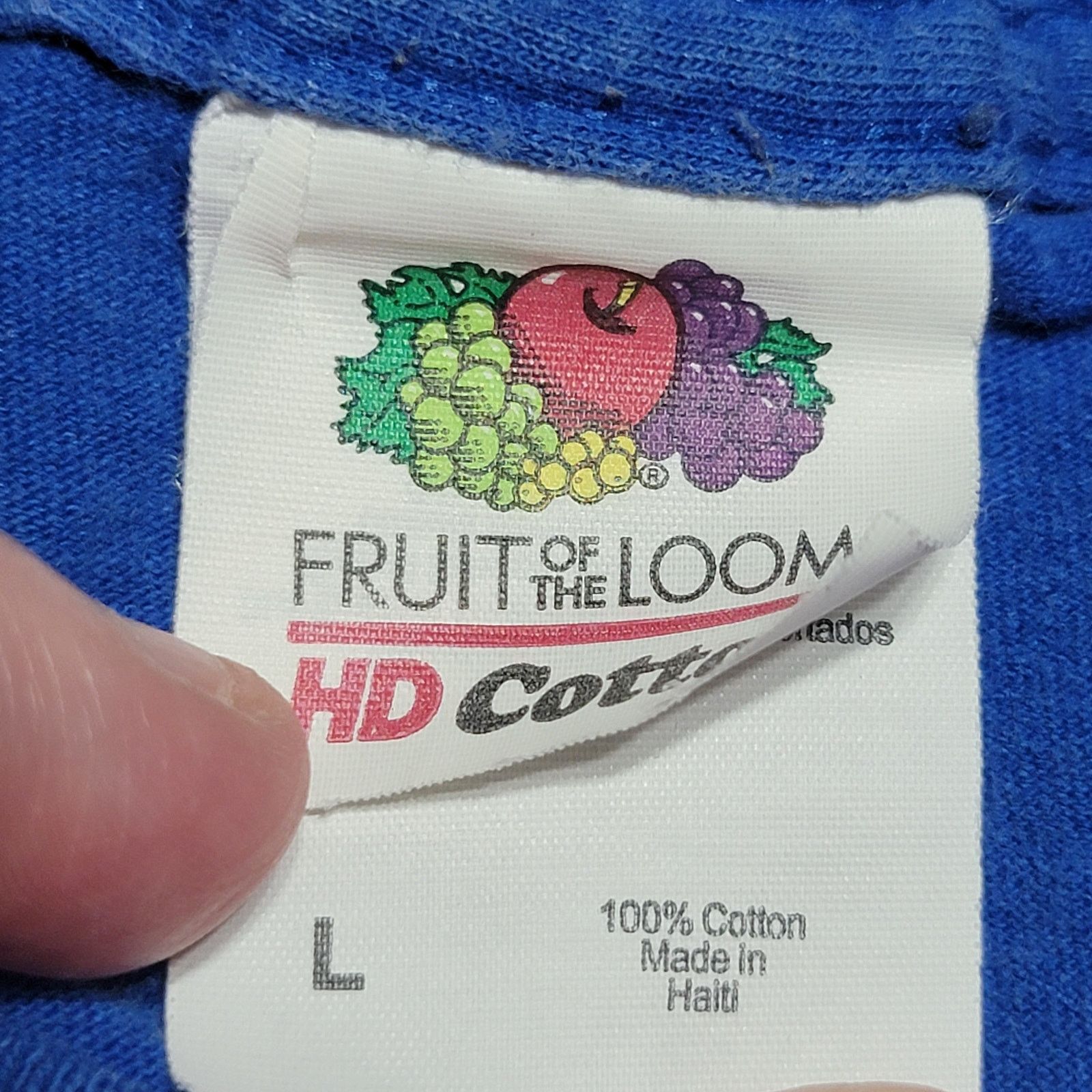 Fruit Of The Loom American Bald Eagle w/ Backwards Ballcap Unisex Tee - Large Size US L / EU 52-54 / 3 - 4 Thumbnail