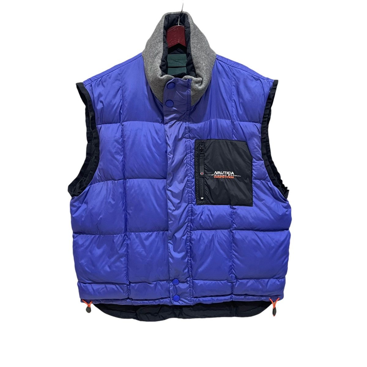 Nautica Vintage NAUTICA Competition Reversible Puffer Outdoor Vest Size US L / EU 52-54 / 3 - 2 Thumbnail