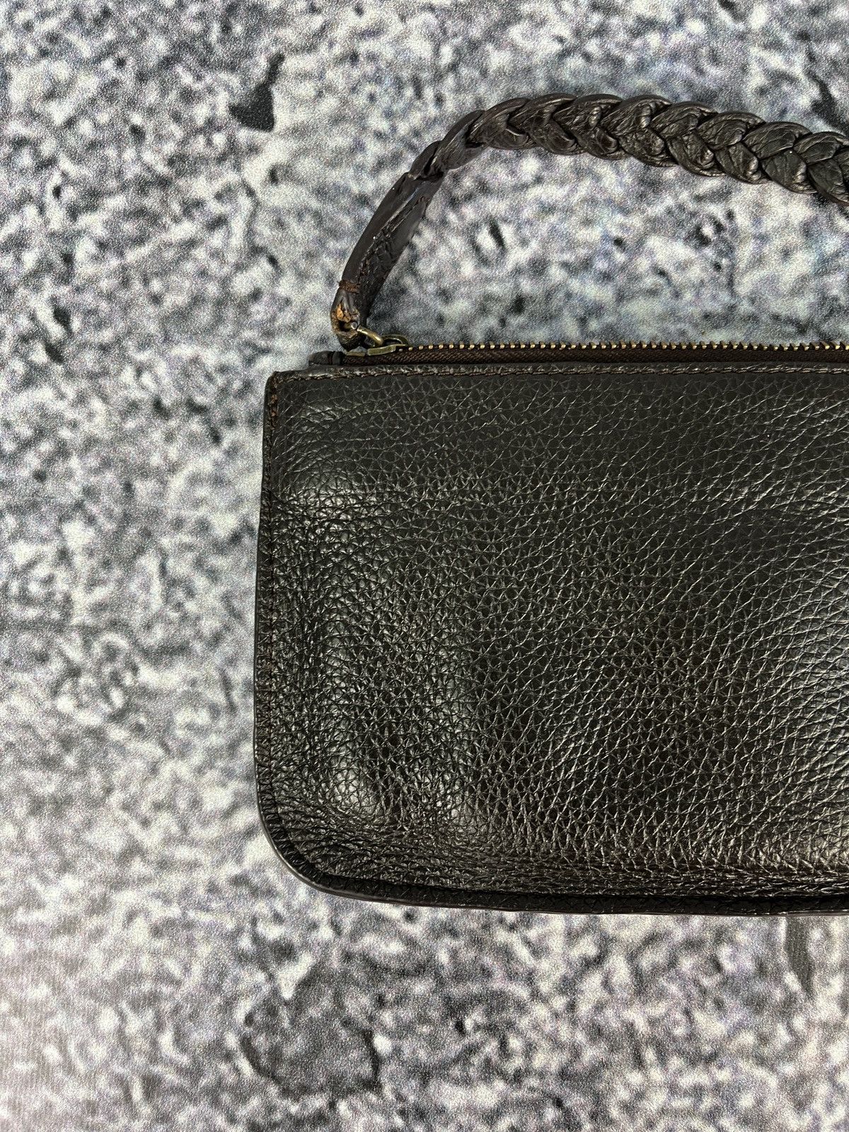Mulberry Women’s Mulberry Vintage Leather Cosmetic Pouch Bag Makeup Size ONE SIZE - 10 Thumbnail