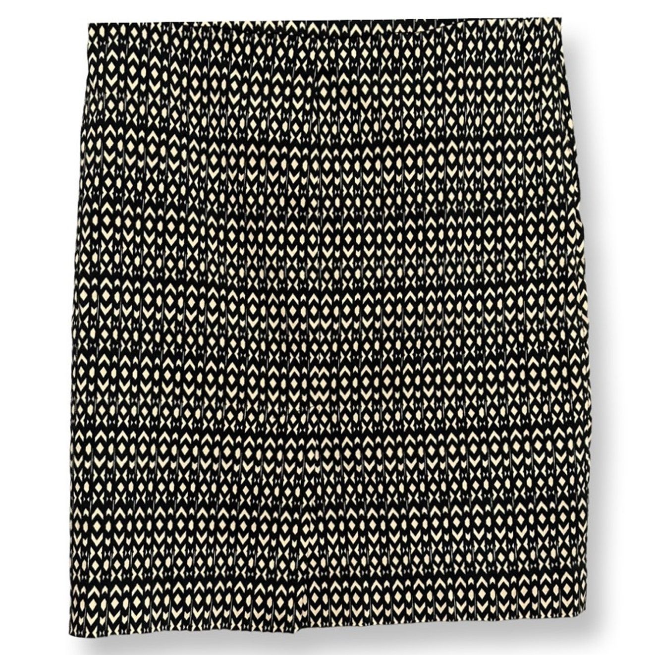 Other Margaret M Pencil Skirt Abstract Knee Length Black/Beige S Size 27" / US 4 / IT 40 - 6 Thumbnail