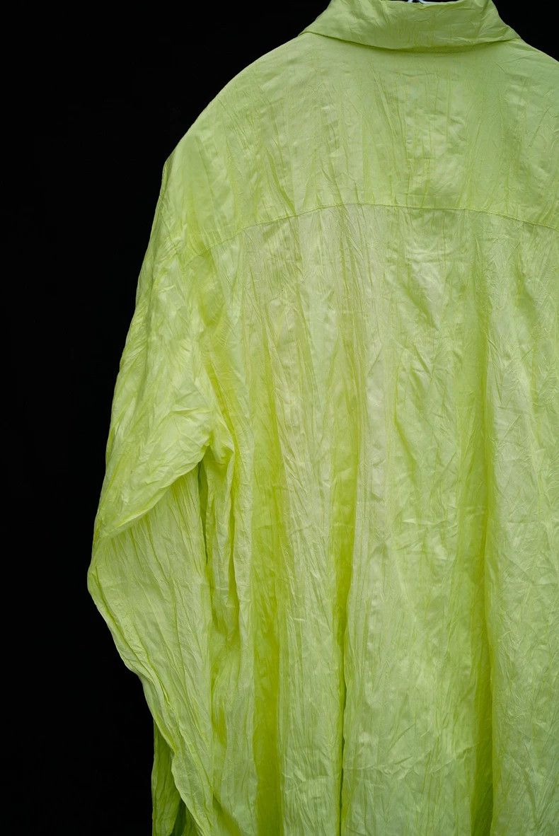 Issey Miyake Issey Miyake size:2 Green pleated shirt Size M / US 6-8 / IT 42-44 - 6 Thumbnail