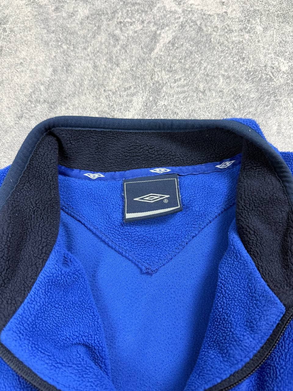 Umbro 90s Umbro Chelsea Fleece 1/3 zip Jacket Size US S / EU 44-46 / 1 - 4 Thumbnail