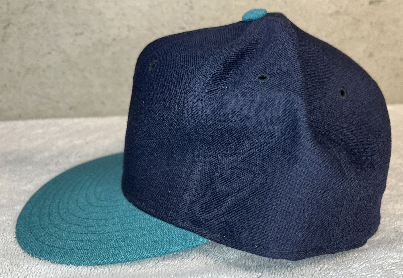 New Era Vintage Seattle Mainers New Era Diamond Collection Navy 7 ¼ Size ONE SIZE - 3 Thumbnail