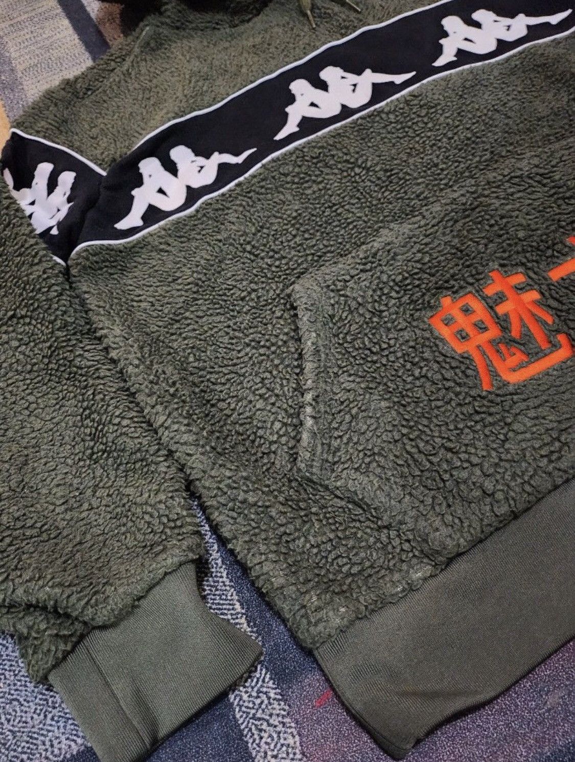 Kappa Kappa x charms fleece big logo sidetape Size US L / EU 52-54 / 3 - 3 Thumbnail