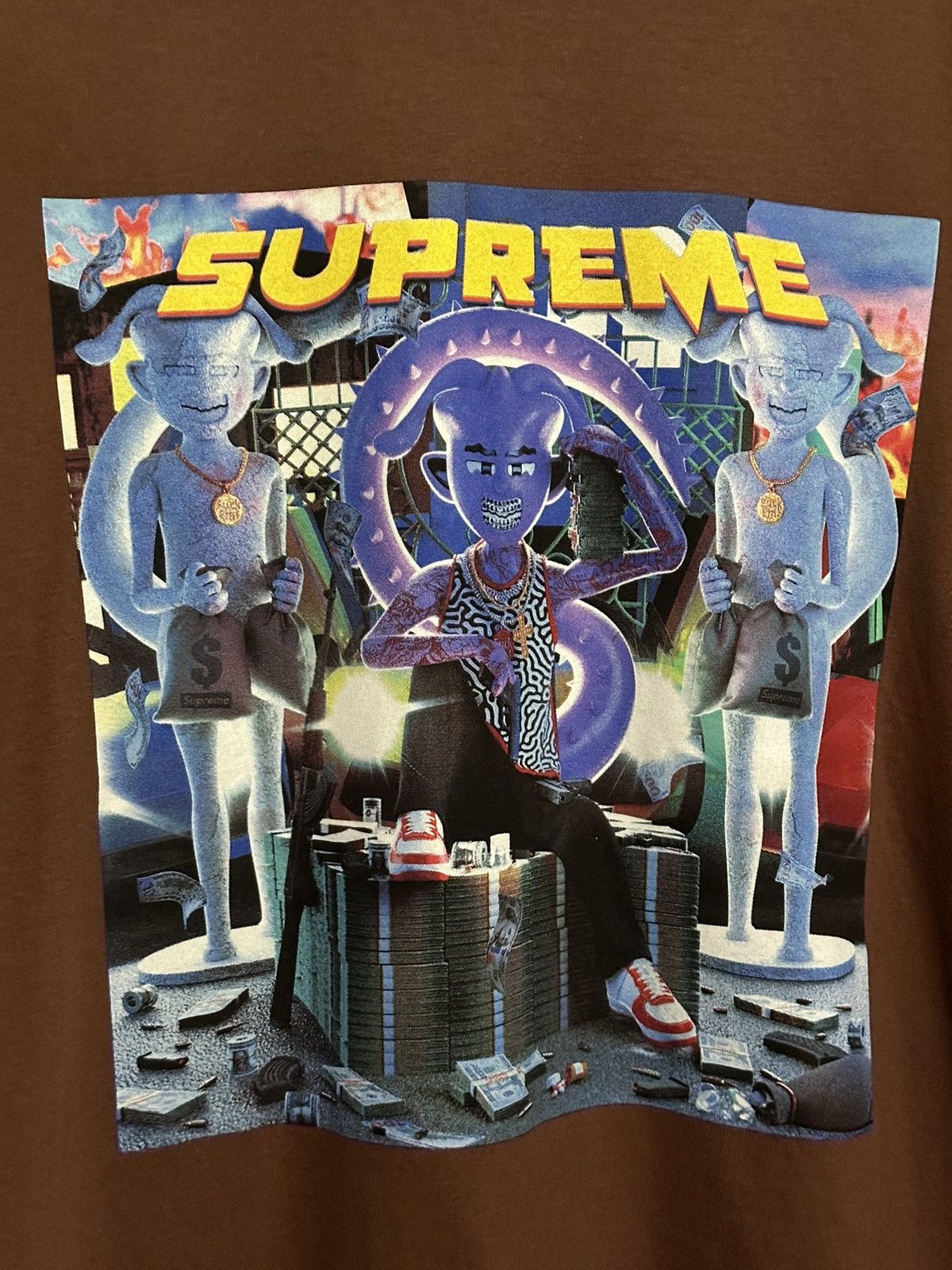 Supreme Supreme Richest Tee Size US M / EU 48-50 / 2 - 2 Thumbnail