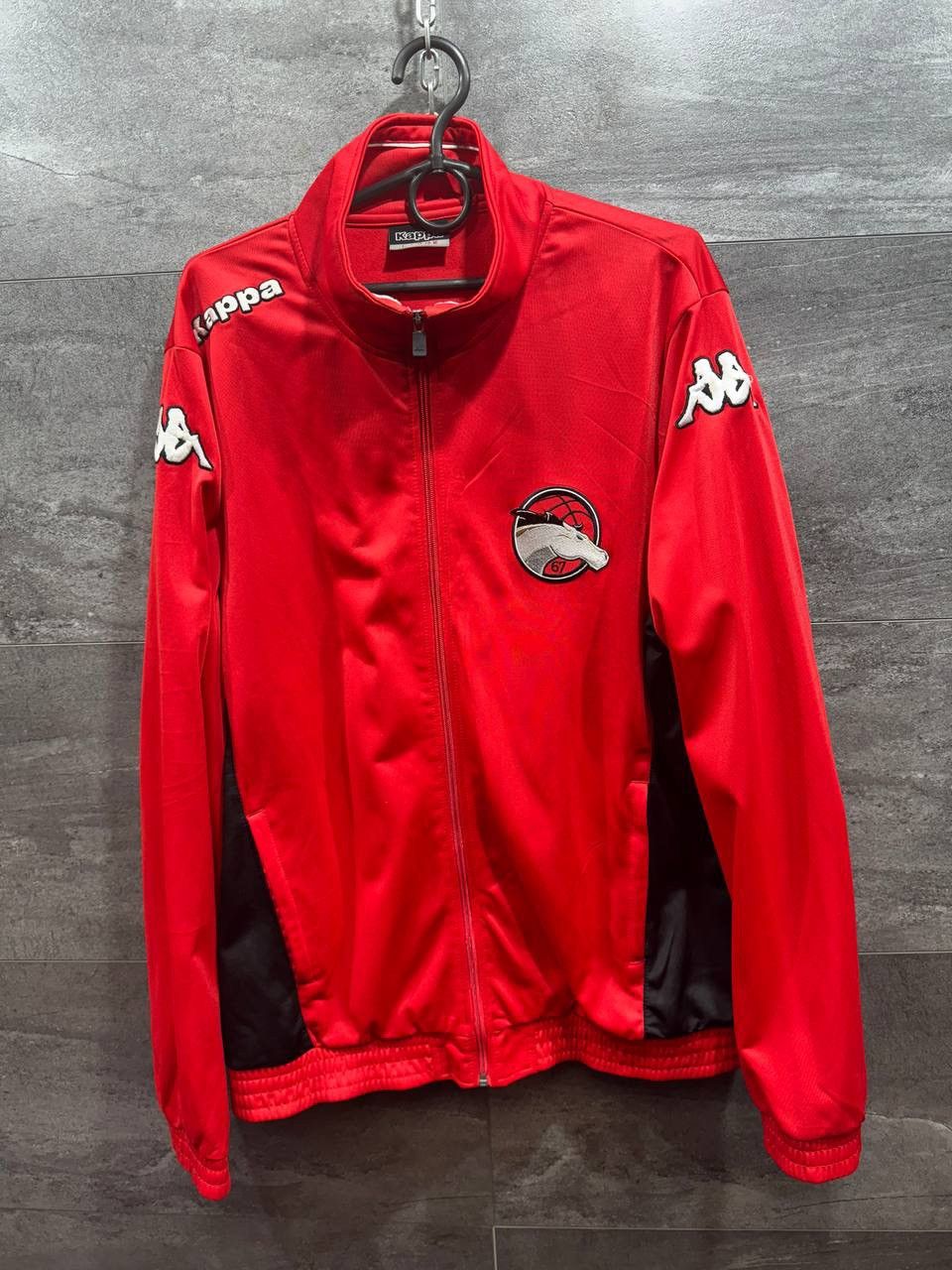 Kappa Vintage Kappa Leicester Riders Football Zip Track Jacket Size US L / EU 52-54 / 3 - 1 Thumbnail