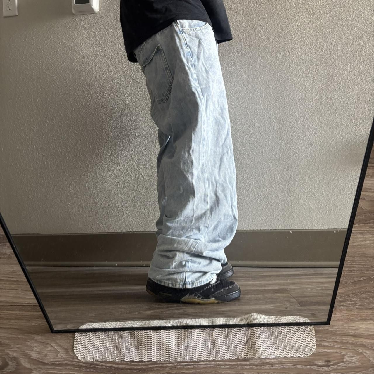 Vintage Crazy Vintage Y2K/2000s Baggy Light Wash Streetwear Skater Denim Jeans! 36x32 Size US 36 / EU 52 - 2 Thumbnail