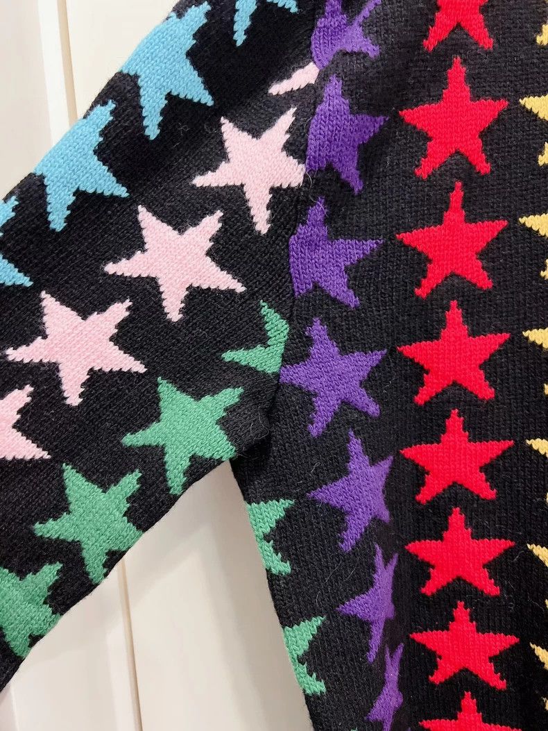 Gucci Gucci Colorful five-pointed star sweater 2504-Nextarrow Size US S / EU 44-46 / 1 - 5 Thumbnail