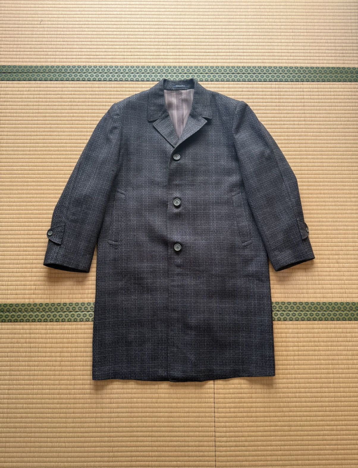 Other 1960s–70s Japanese Rasha Wool Coat – Gray Check Size US L / EU 52-54 / 3 - 3 Thumbnail