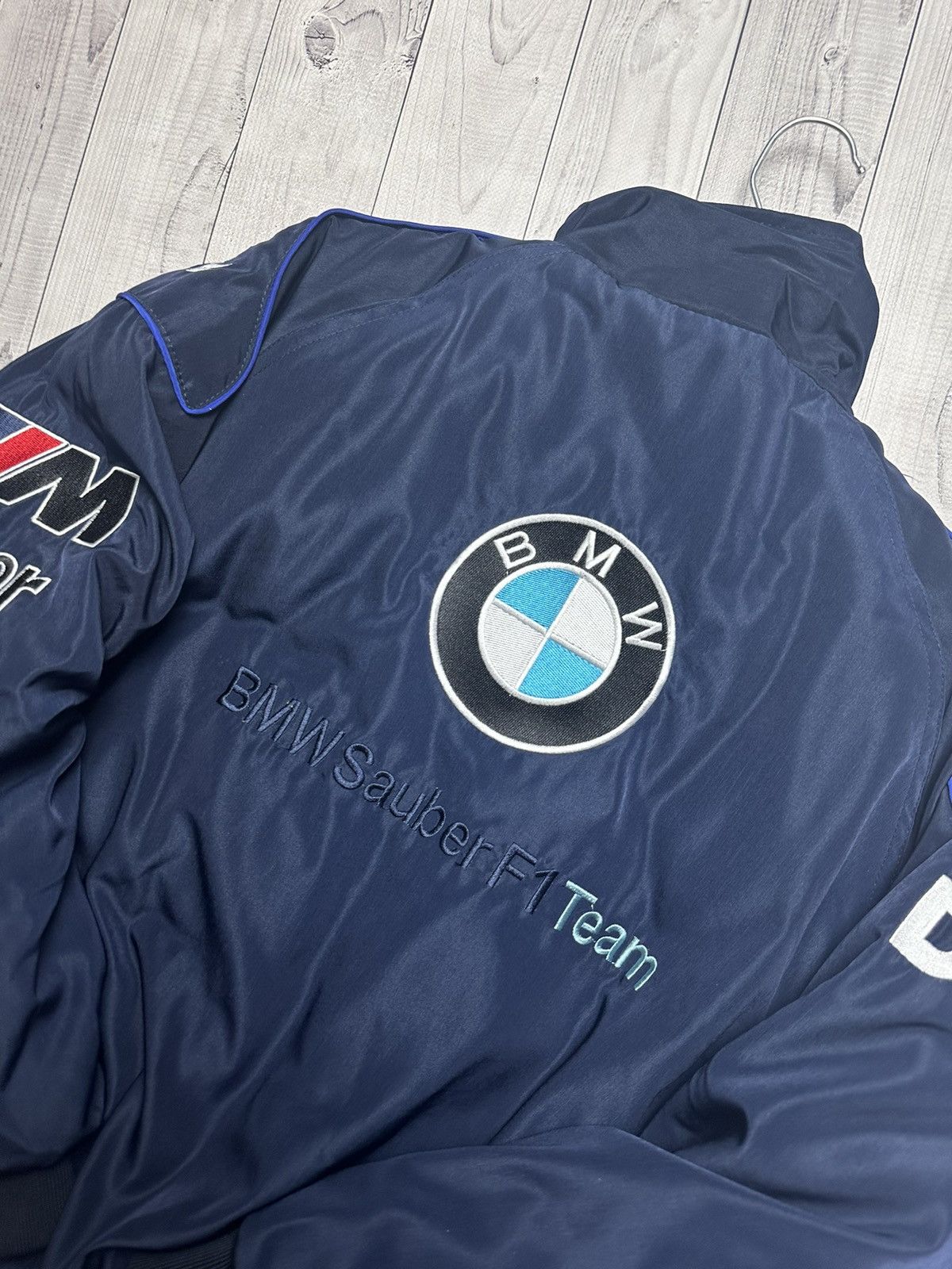 Vintage Vintage Racing jacket BMW bomber Pertonas size L logo Size US L / EU 52-54 / 3 - 5 Thumbnail