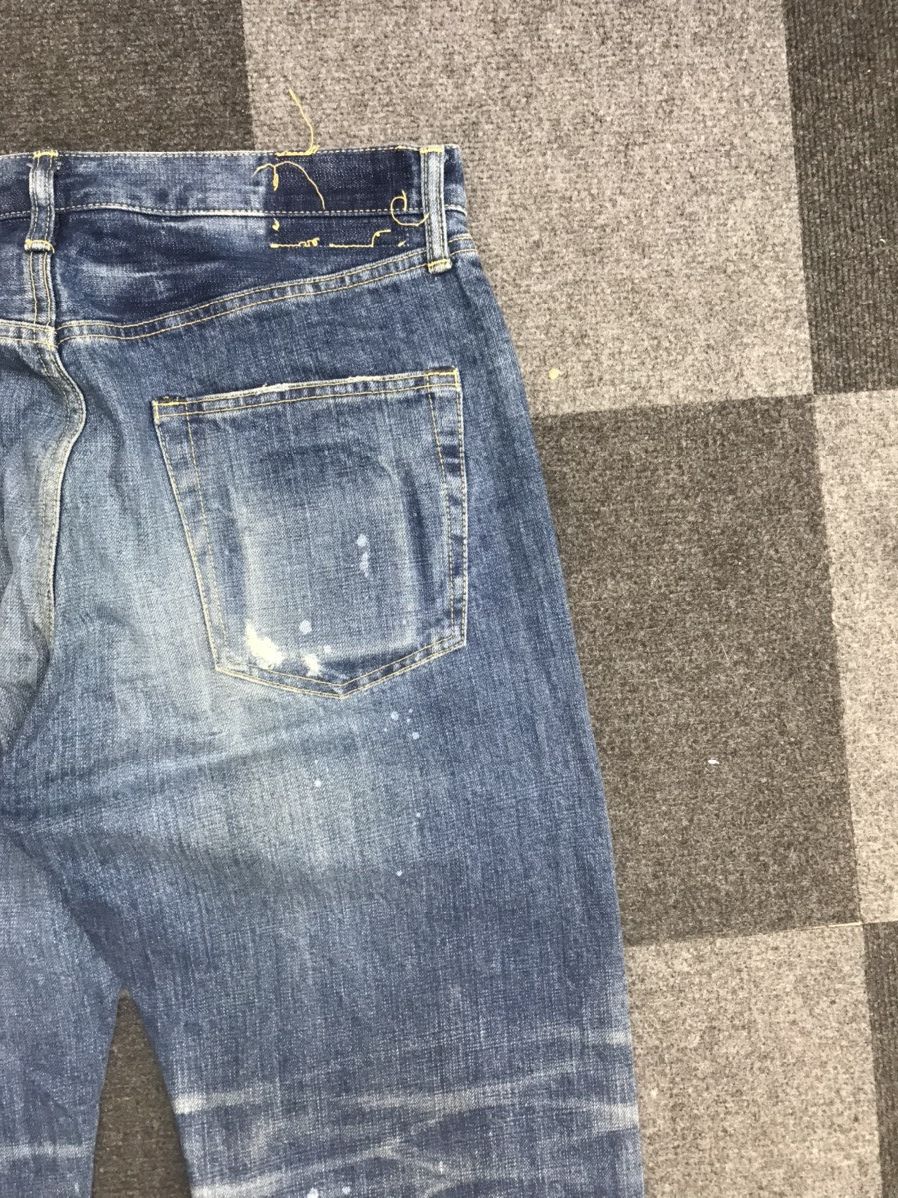 Japanese Brand × Spellbound SPELLBOUND Japan Patchwork Distressed Jeans Size US 35 - 14 Thumbnail