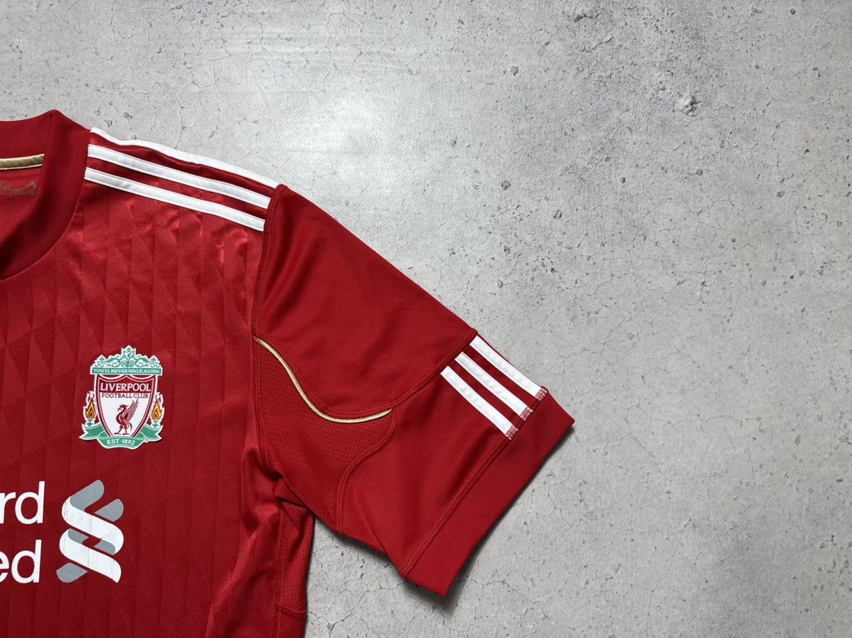 Adidas Adidas FC Liverpool 2010/2012 Vintage Soccer Jersey Size US L / EU 52-54 / 3 - 4 Thumbnail