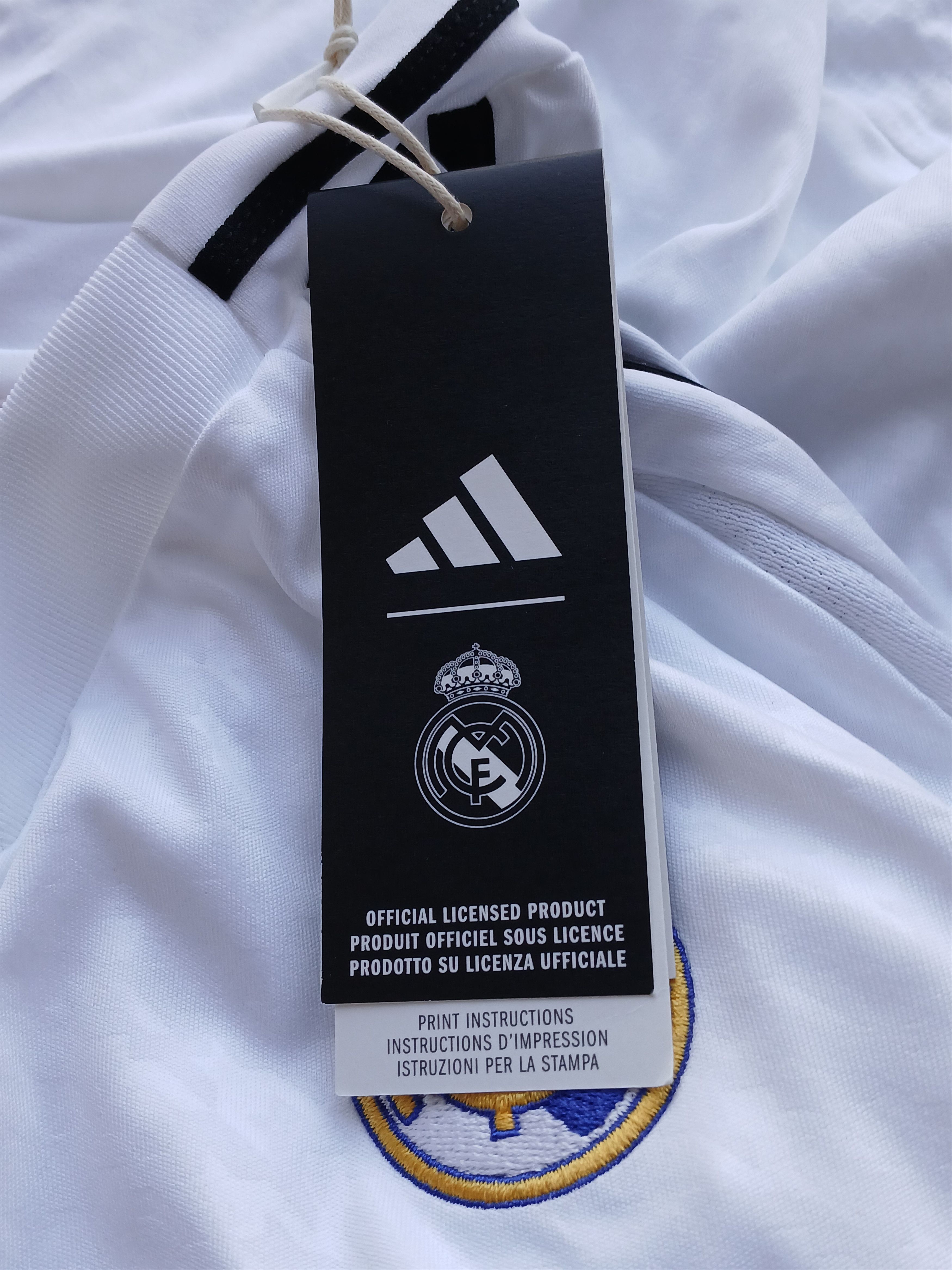 Adidas New KIDS Real Madrid 24/25 Home Football Jersey T-Shirt Size US M / EU 48-50 / 2 - 12 Thumbnail
