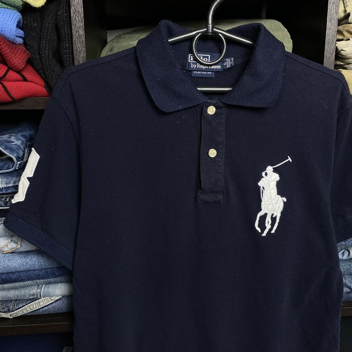 Polo Ralph Lauren Vintage Polo Ralph Lauren Big Pony number 3 y2k polo size L Size US L / EU 52-54 / 3 - 2 Thumbnail
