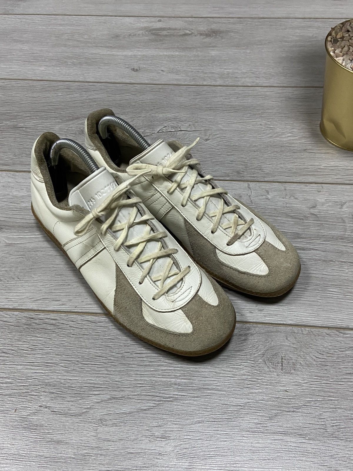 Vintage BW-sport 265 Maison Margiela vintage leather trainers Size US 8 / EU 41 - 3 Thumbnail