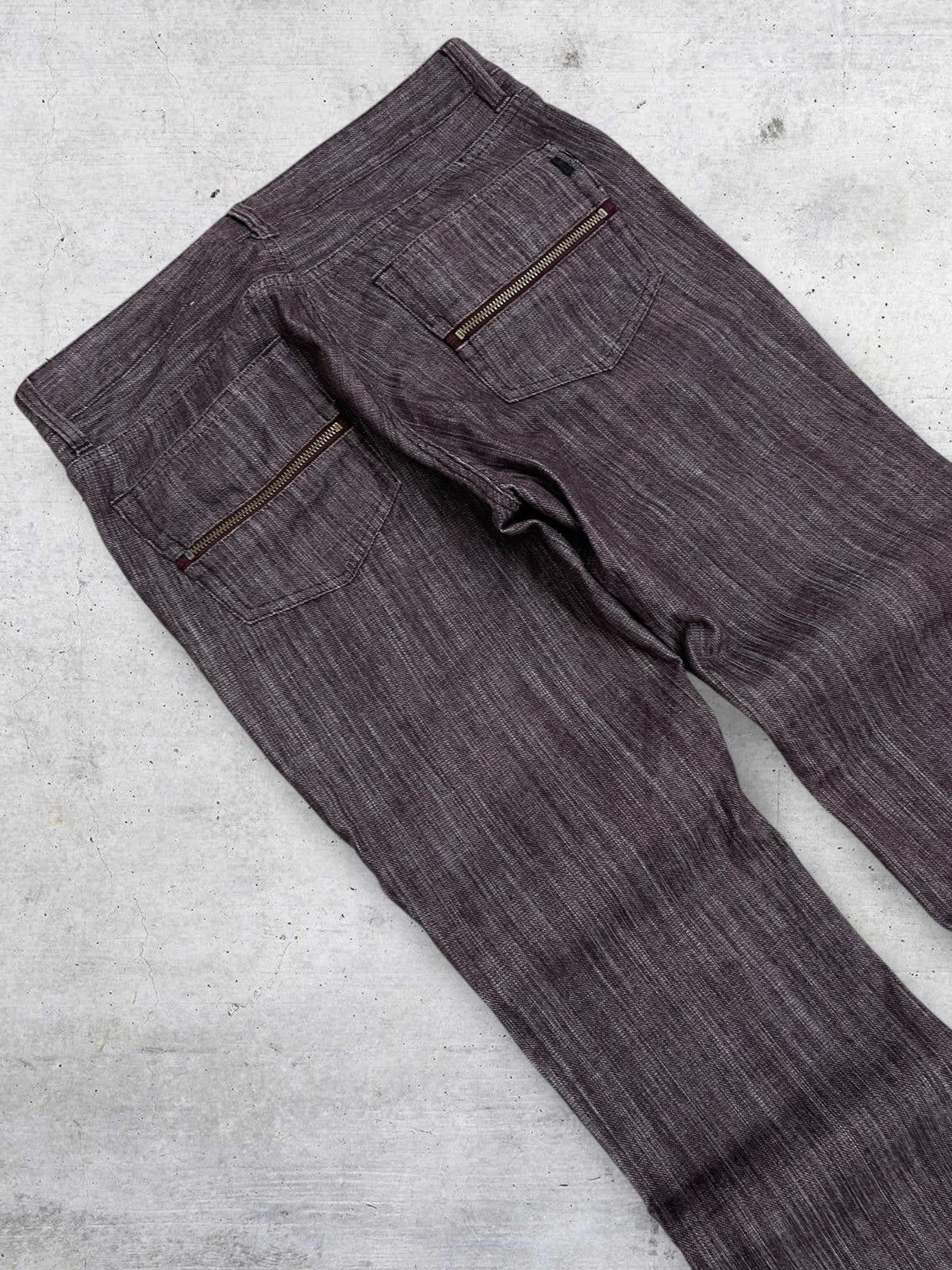 Japanese Brand CUSTOM CULTURE JAPAN DESIGNER 1990S PUNK MULTIZIP RARE DENIM Size US 30 / EU 46 - 11 Thumbnail
