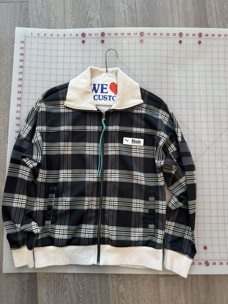 Puma × Rhude Rhude Black & White Puma Edition XTG AOP Track Jacket Size US L / EU 52-54 / 3 - 1 Thumbnail